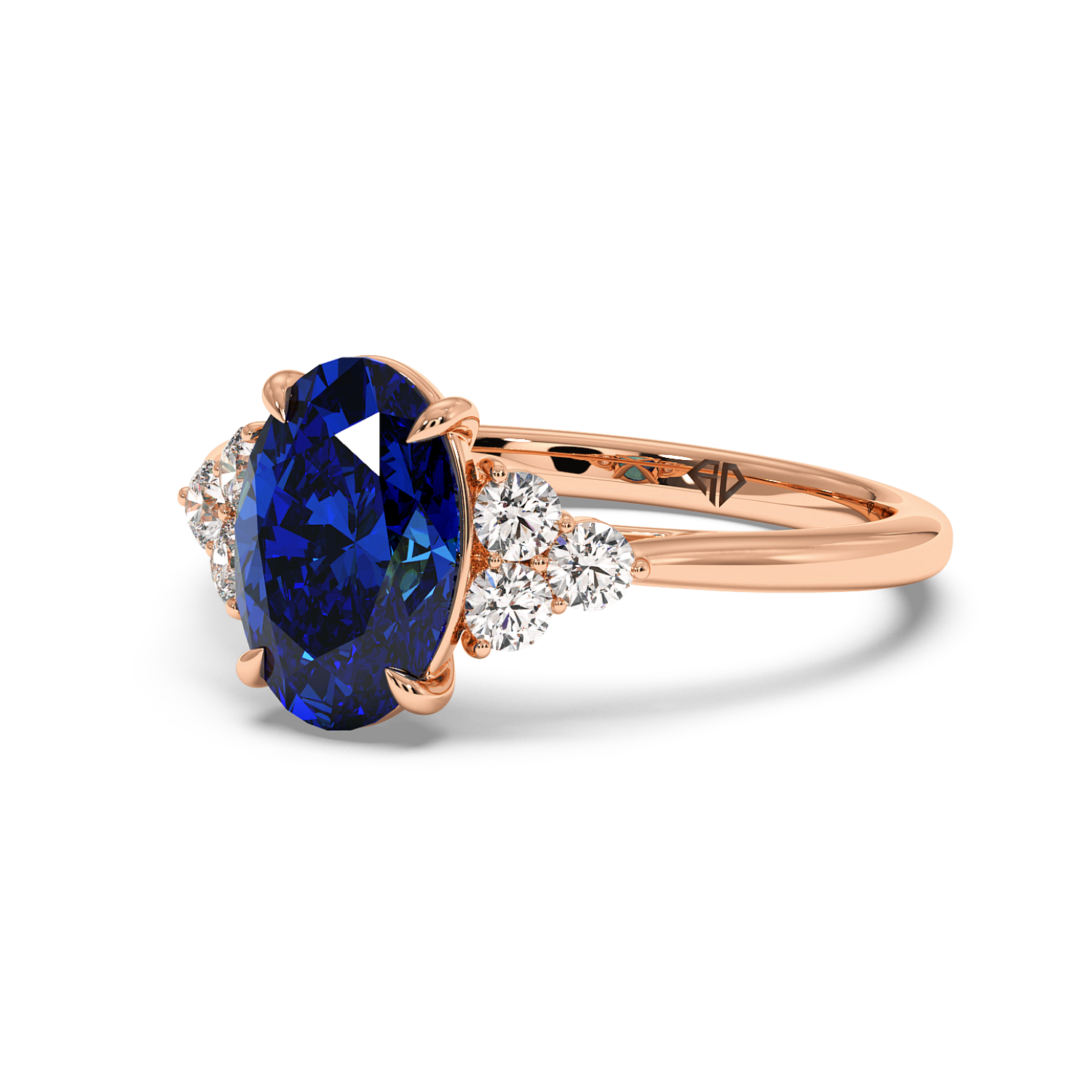 18K Rose Gold Sasha Engagement Ring