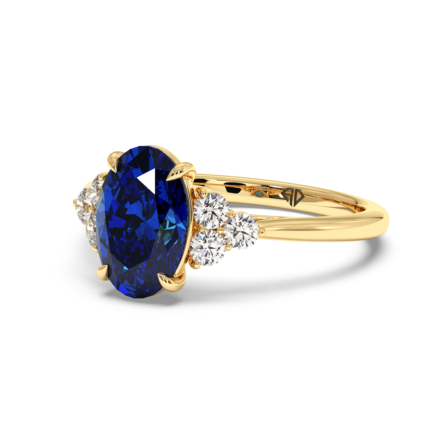 18K Yellow Gold Sasha Engagement Ring