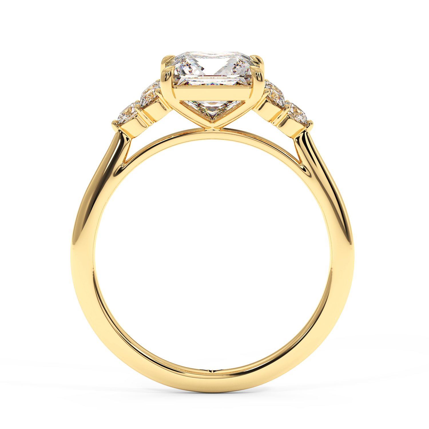 18K Yellow Gold Sasha Engagement Ring