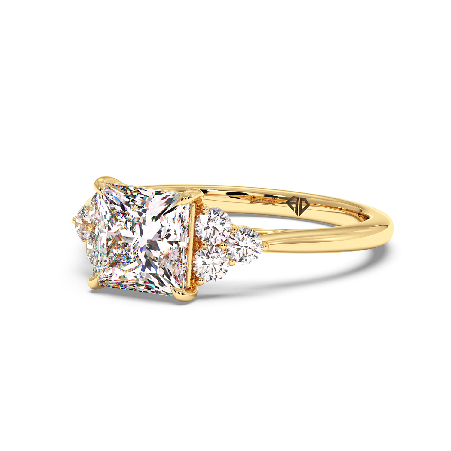 18K Yellow Gold Sasha Engagement Ring