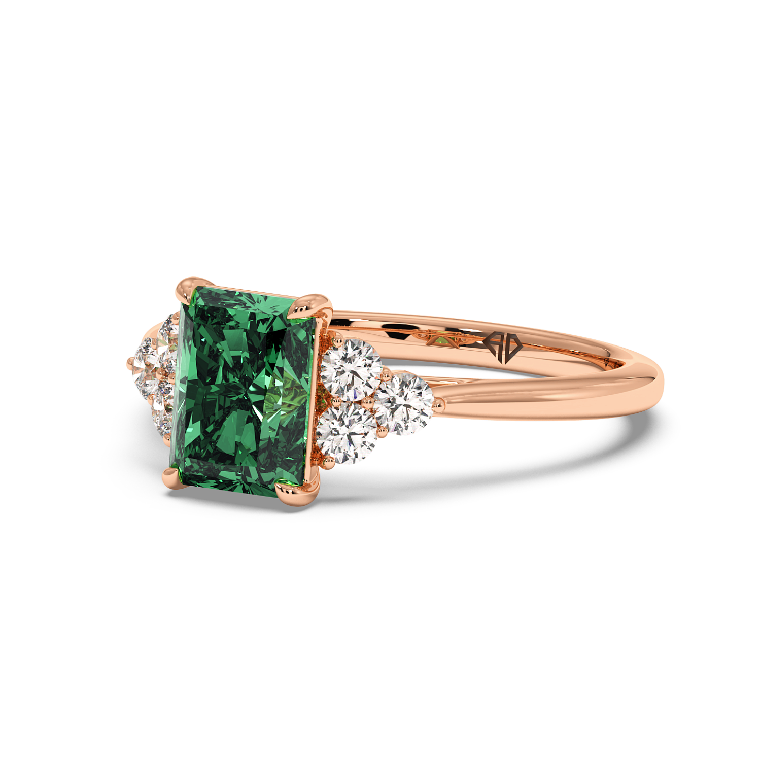 18K Rose Gold Sasha Engagement Ring