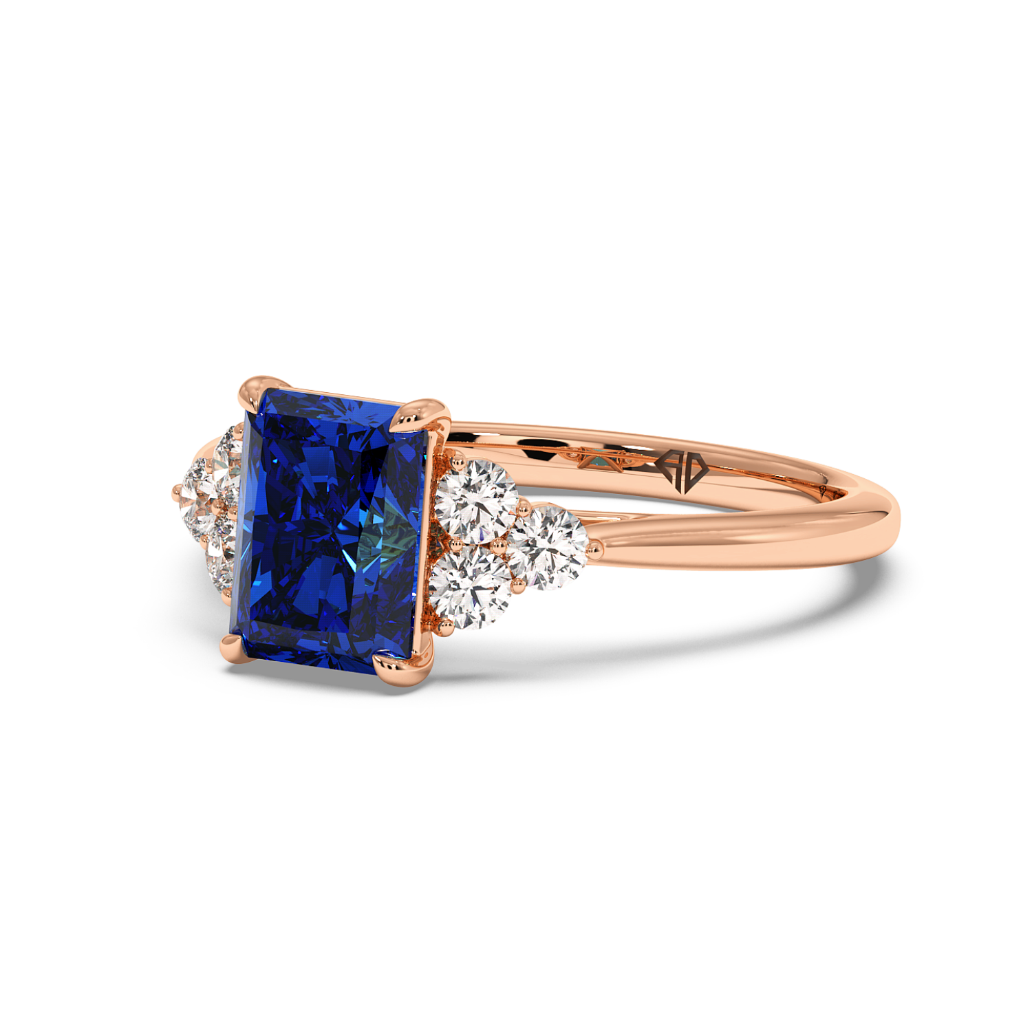 18K Rose Gold Sasha Engagement Ring