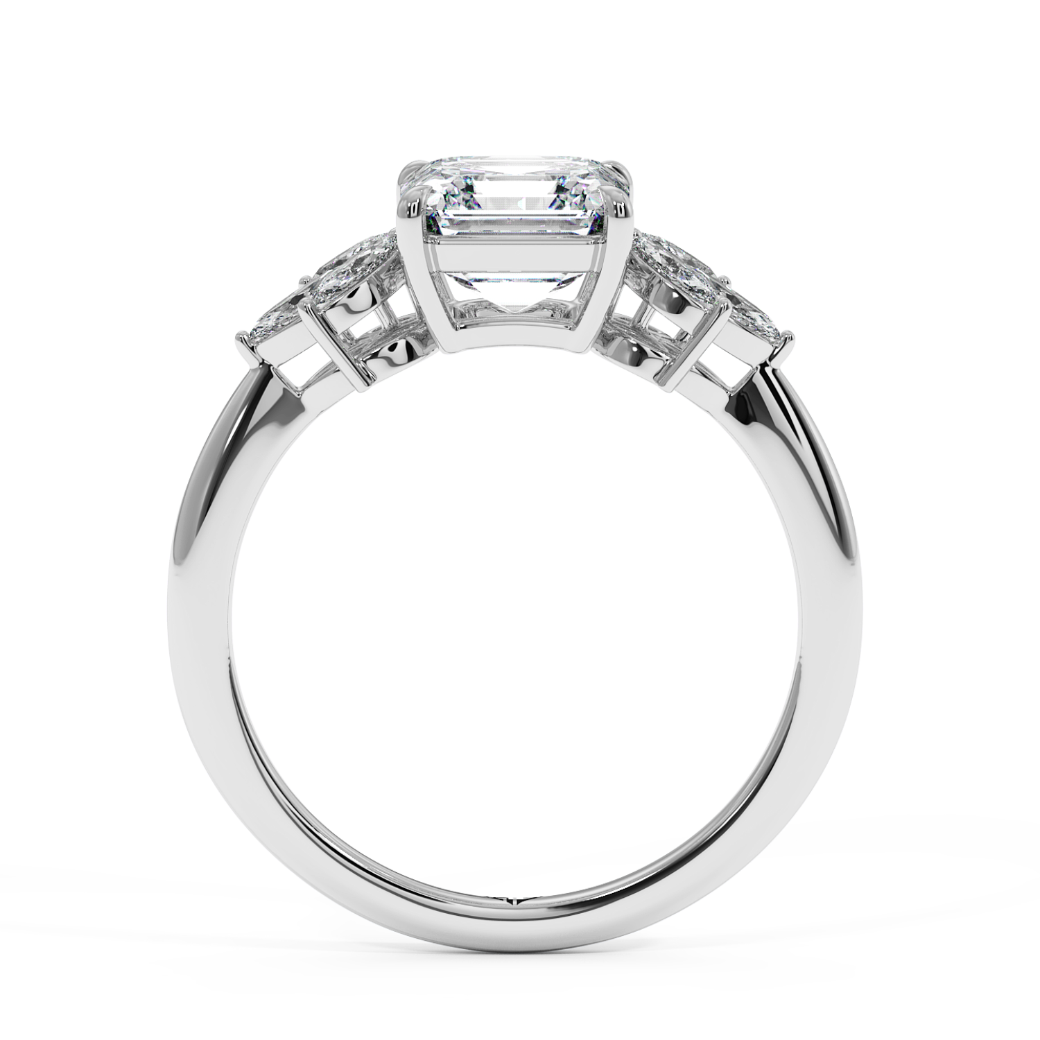 18K White Gold Heidi Engagement Ring