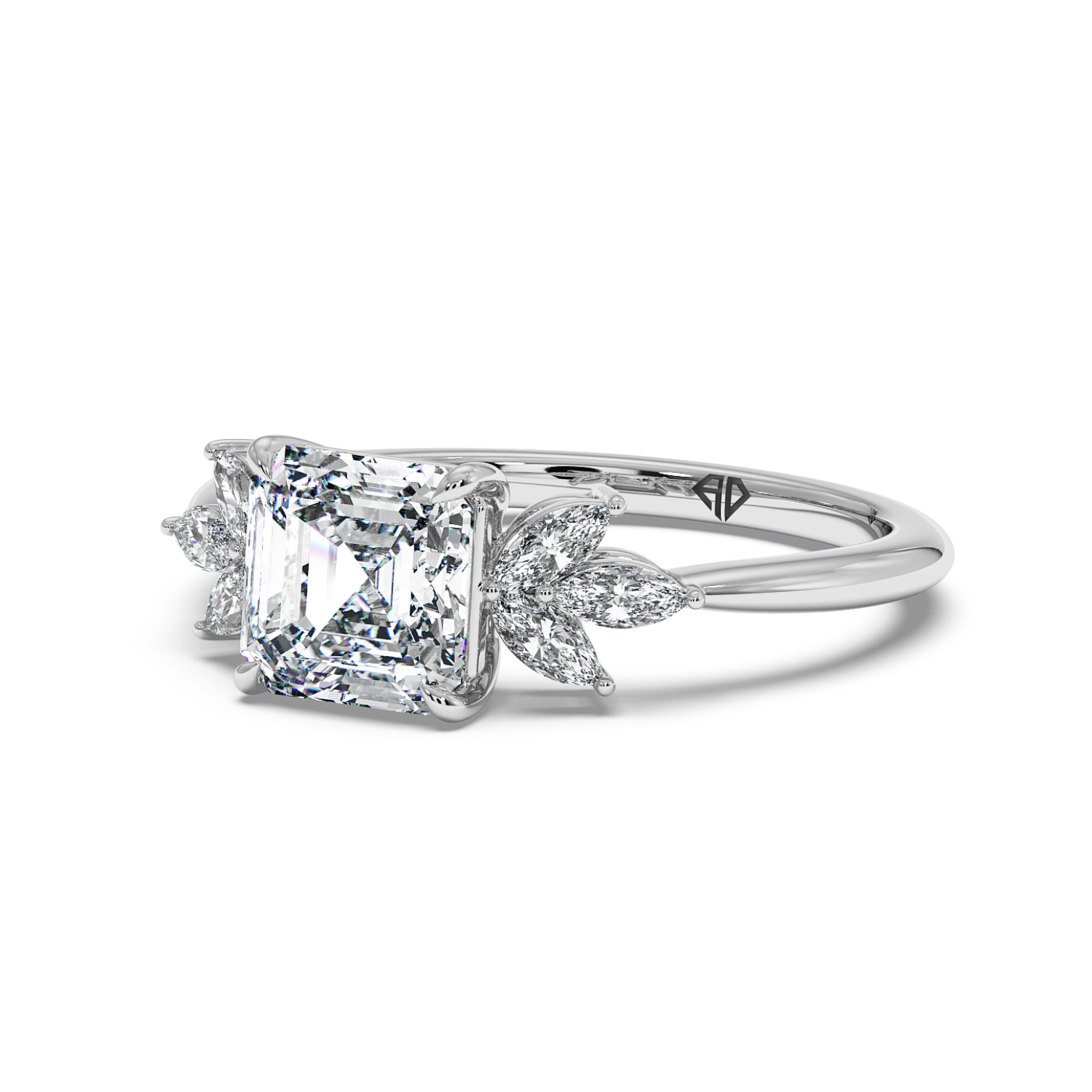 18K White Gold Heidi Engagement Ring