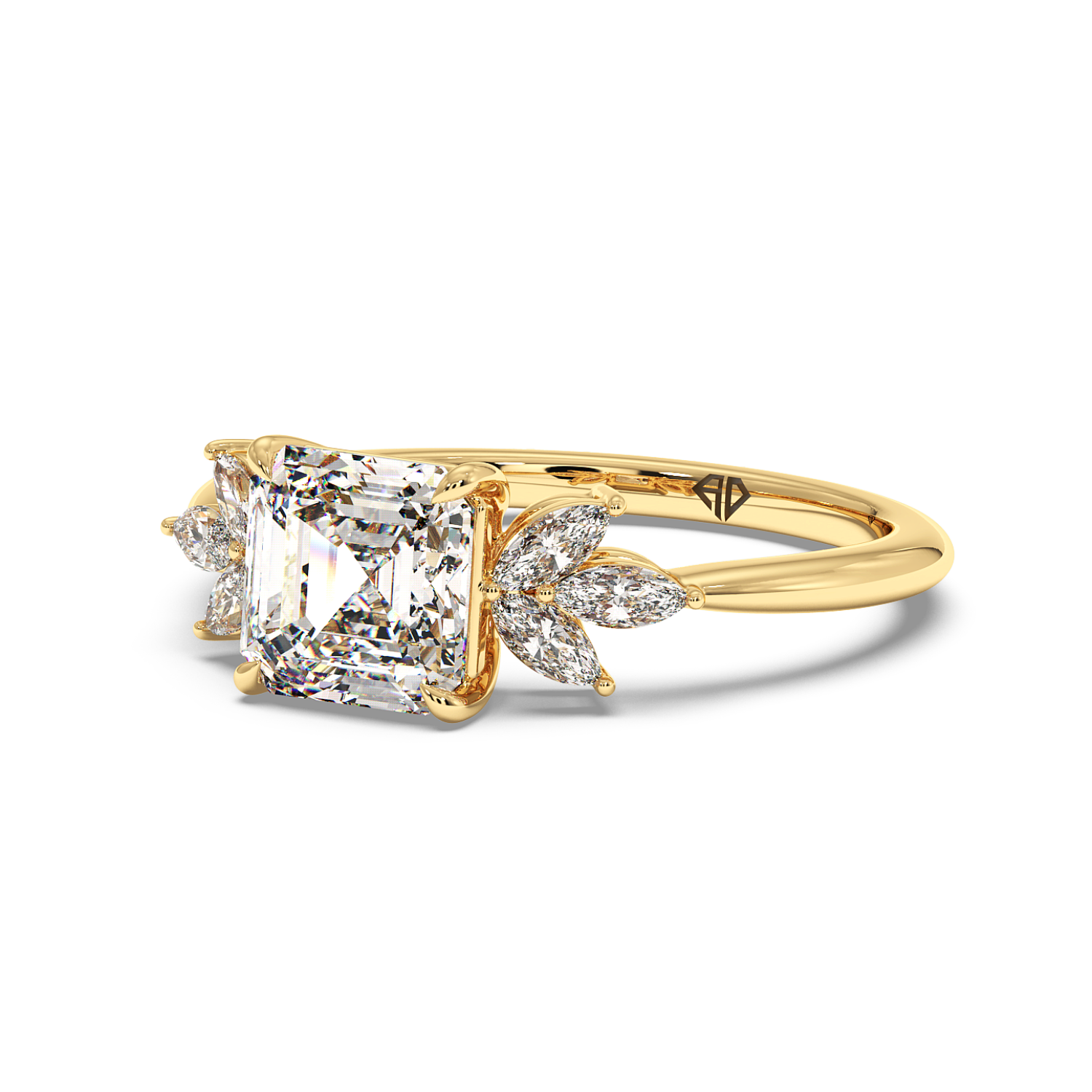 18K Yellow Gold Heidi Engagement Ring