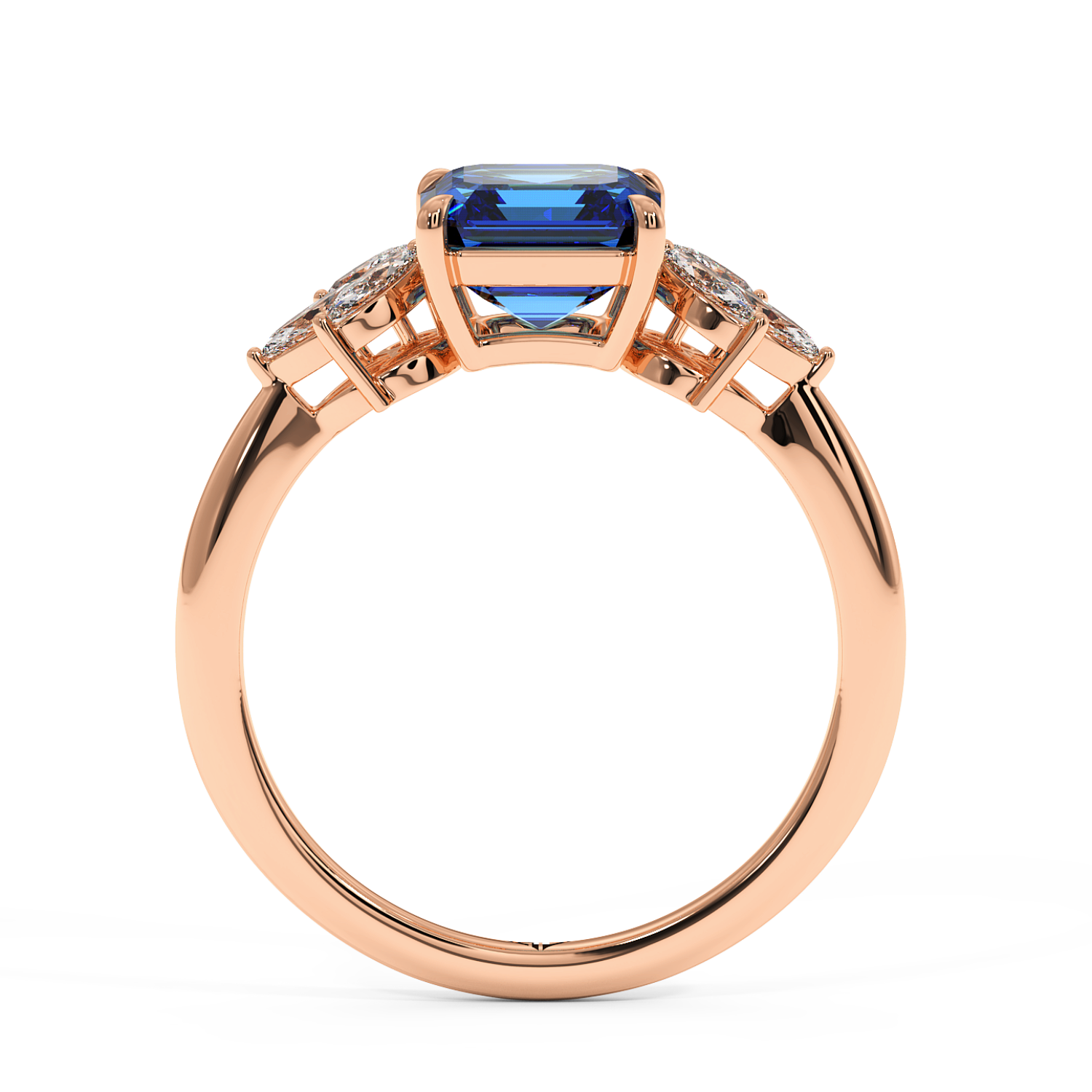 18K Rose Gold Heidi Engagement Ring