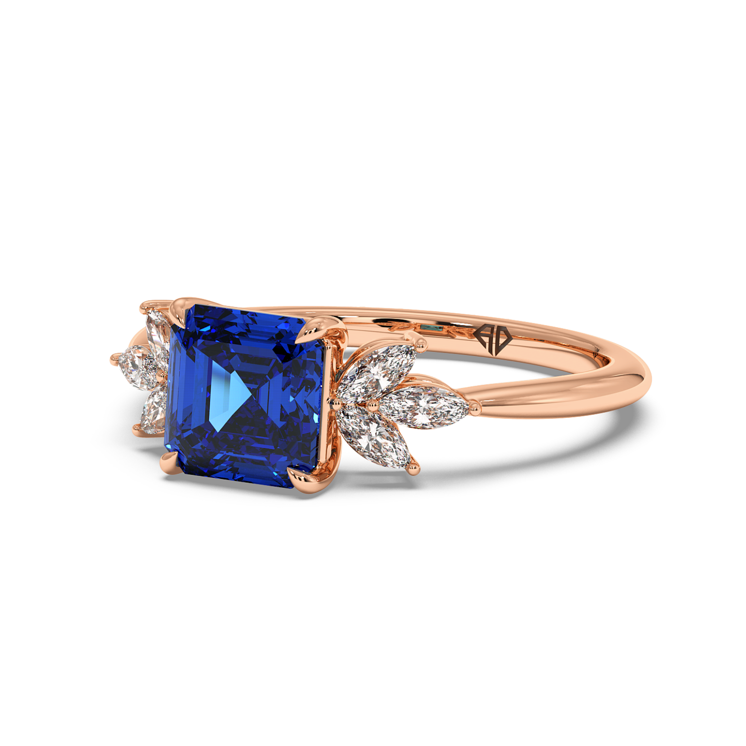 18K Rose Gold Heidi Engagement Ring