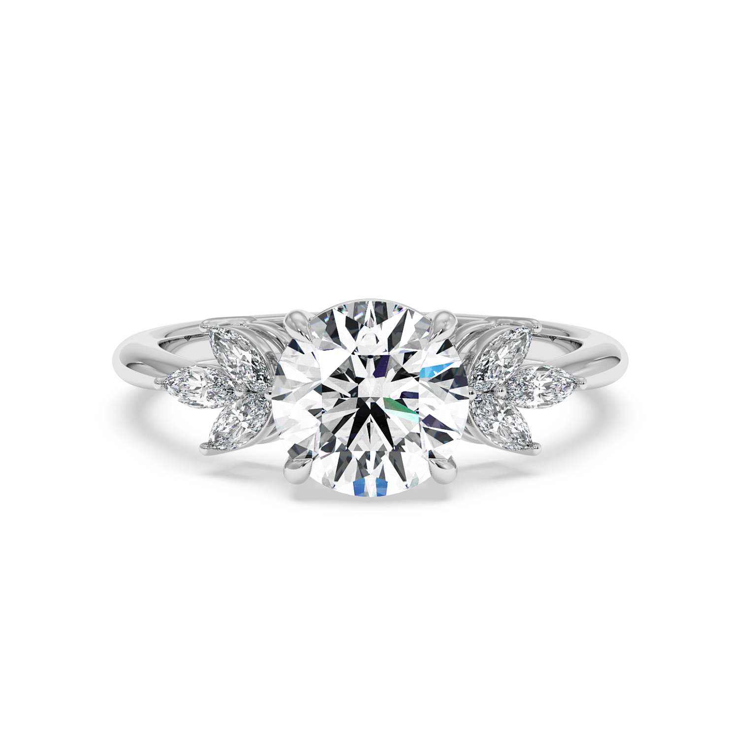 18K White Gold Heidi Engagement Ring