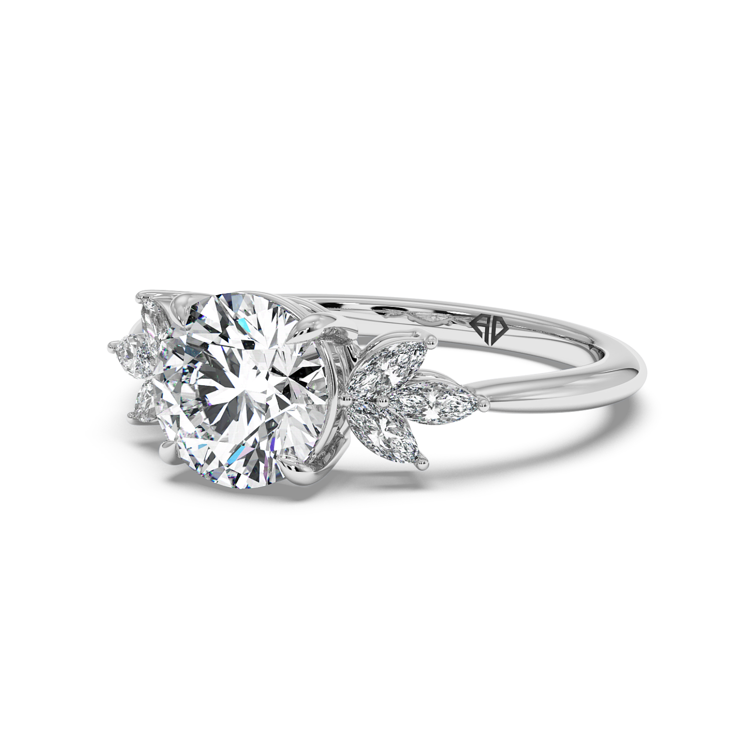 18K White Gold Heidi Engagement Ring