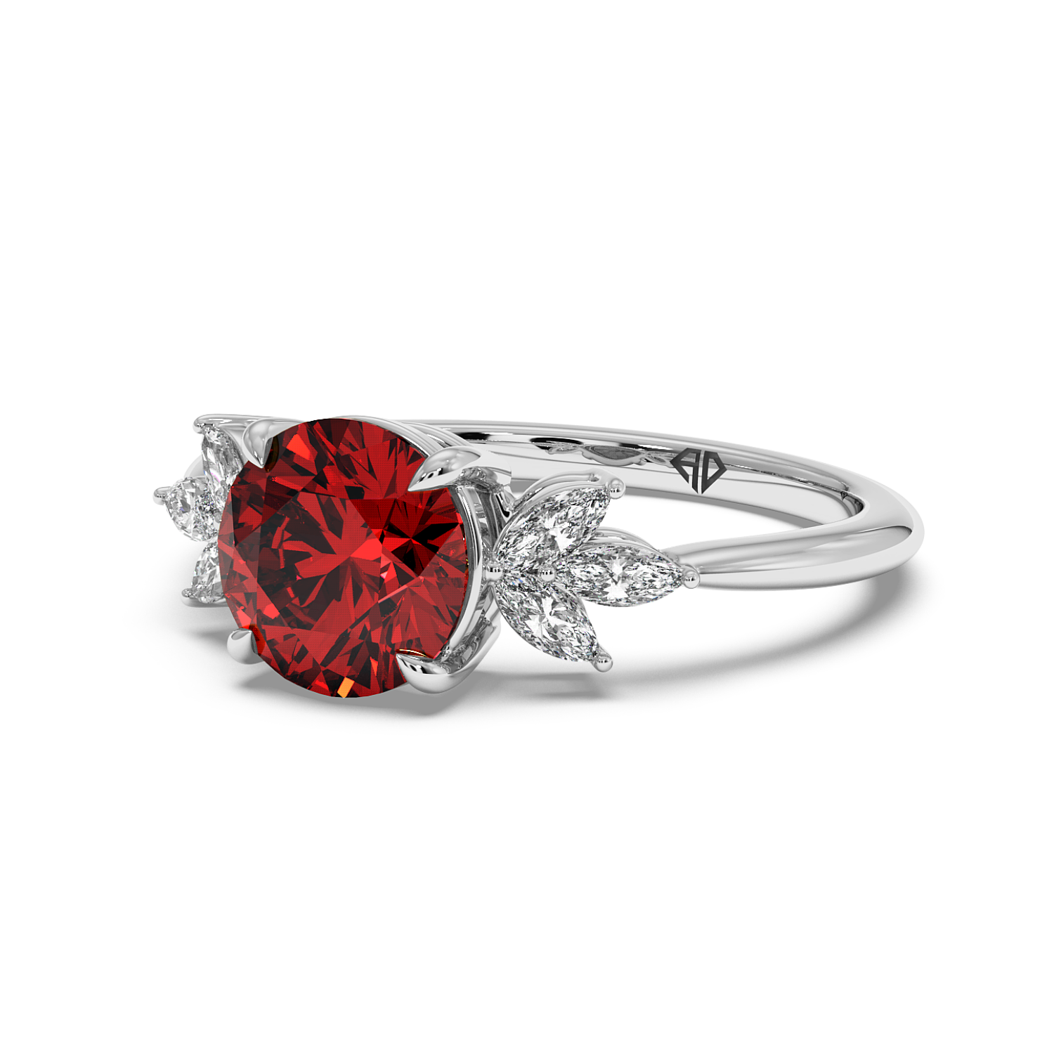 18K White Gold Heidi Engagement Ring