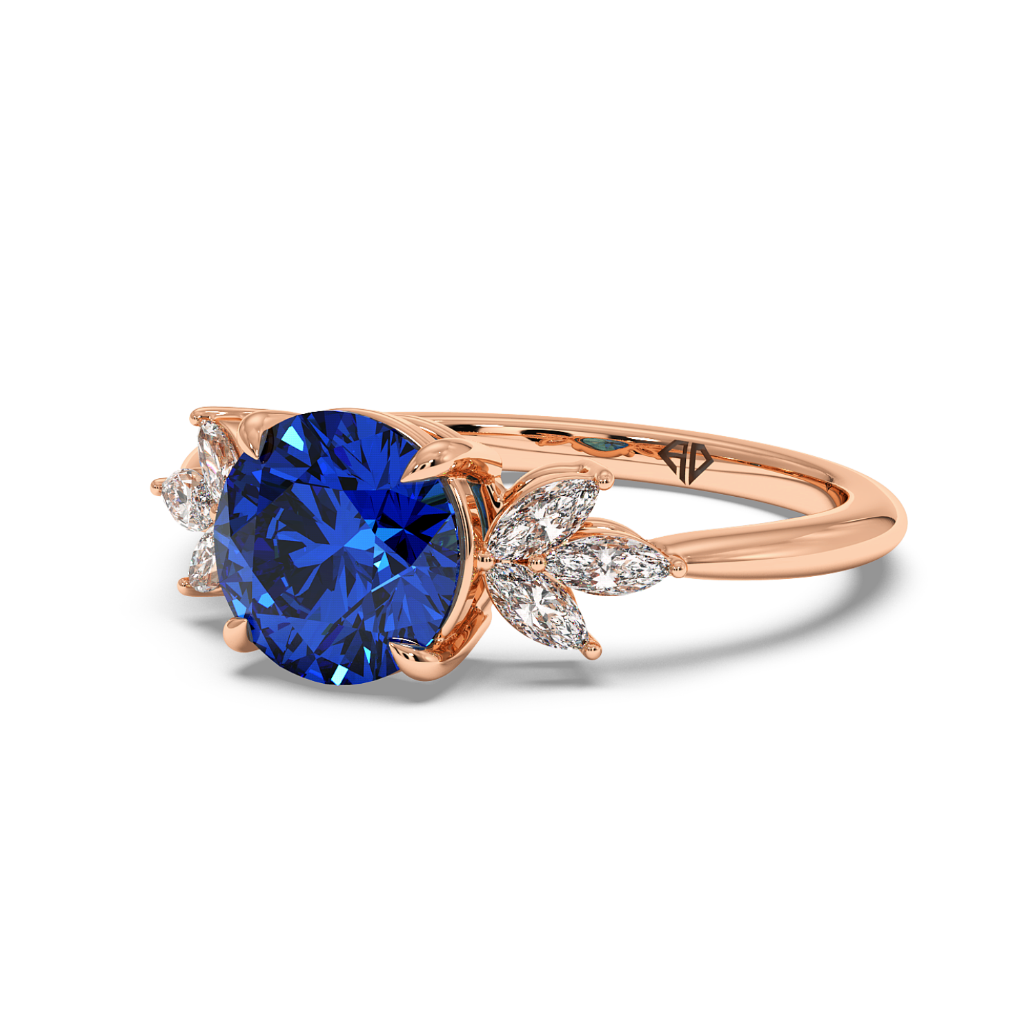 18K Rose Gold Heidi Engagement Ring