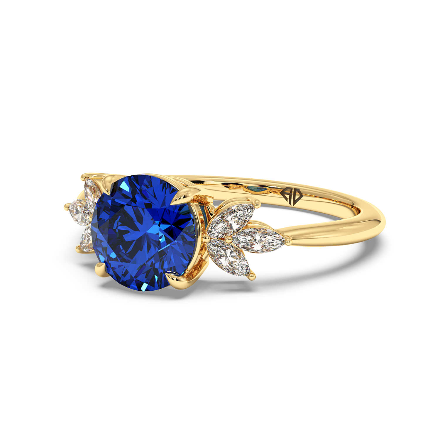 18K Yellow Gold Heidi Engagement Ring