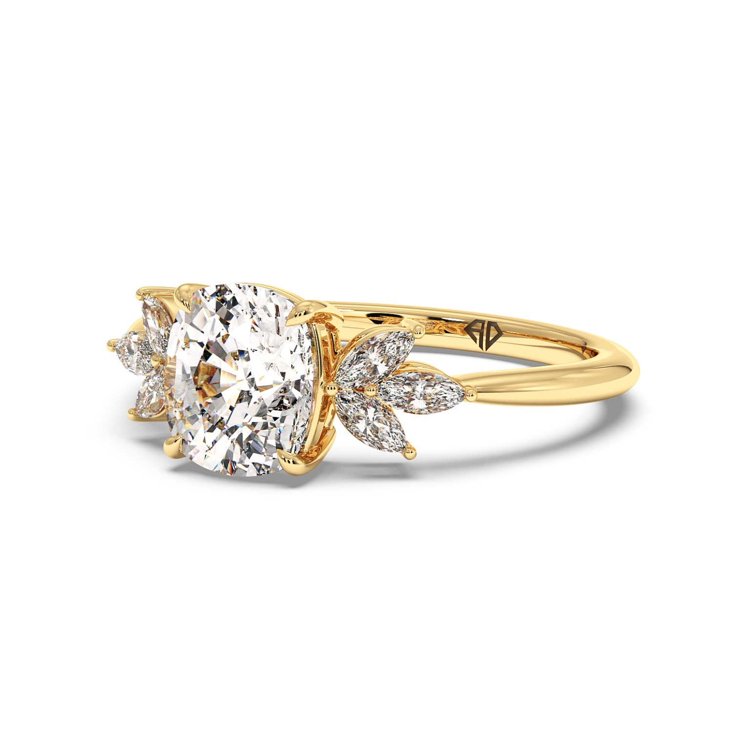 18K Yellow Gold Heidi Engagement Ring