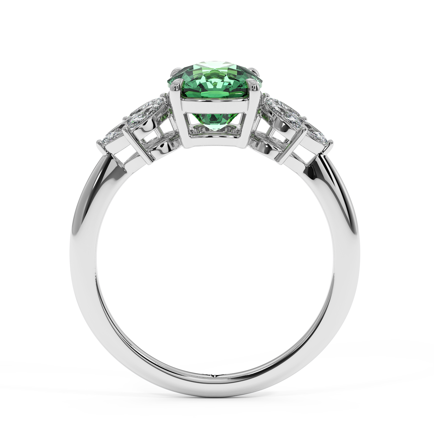 18K White Gold Heidi Engagement Ring