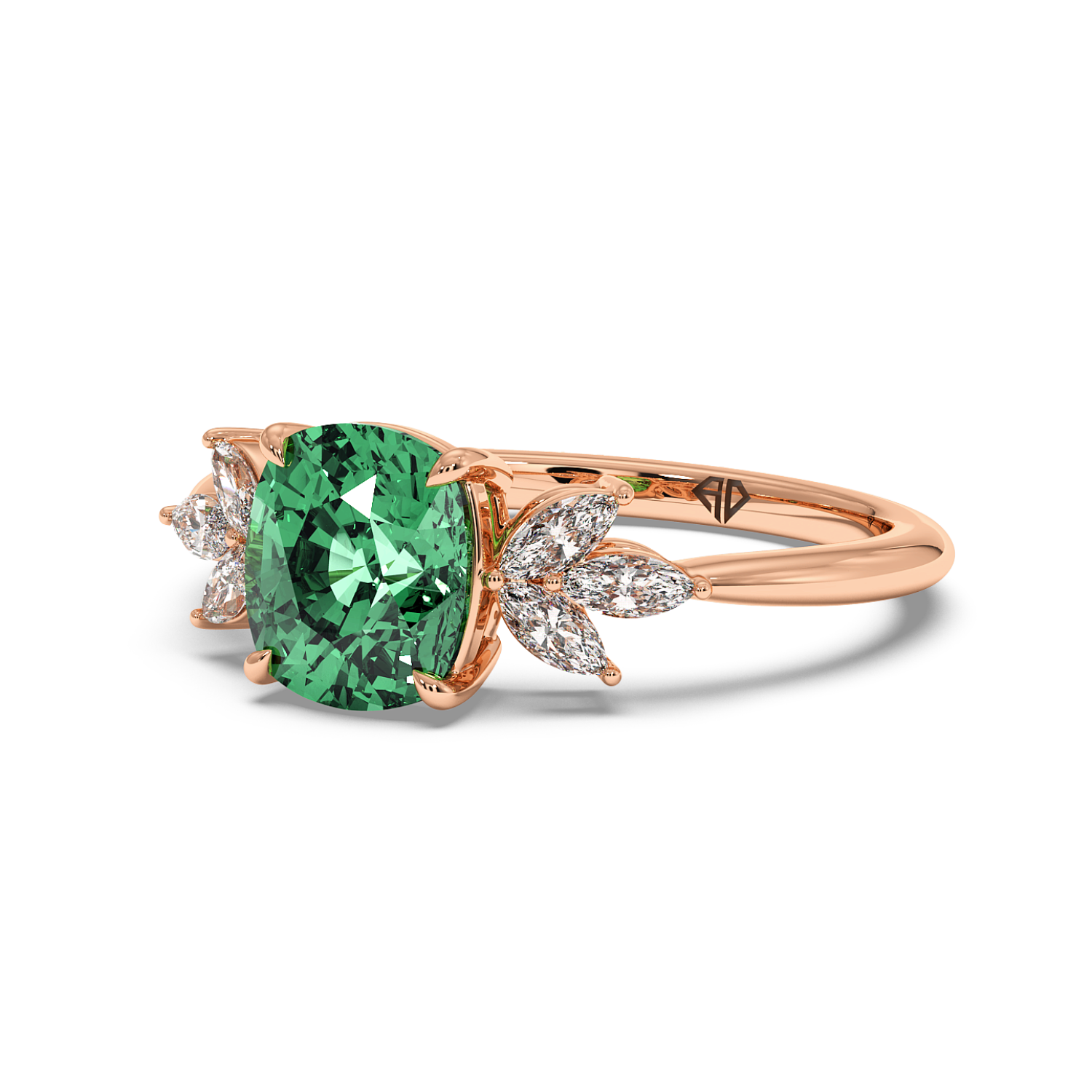 18K Rose Gold Heidi Engagement Ring