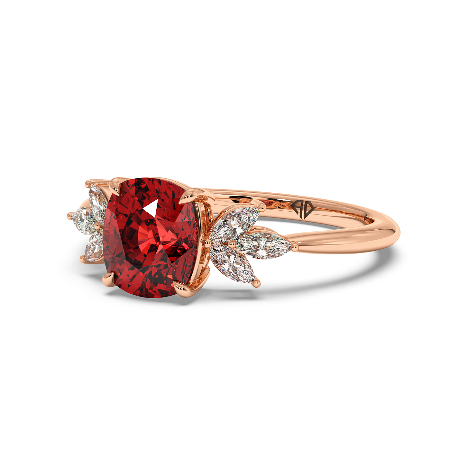 18K Rose Gold Heidi Engagement Ring