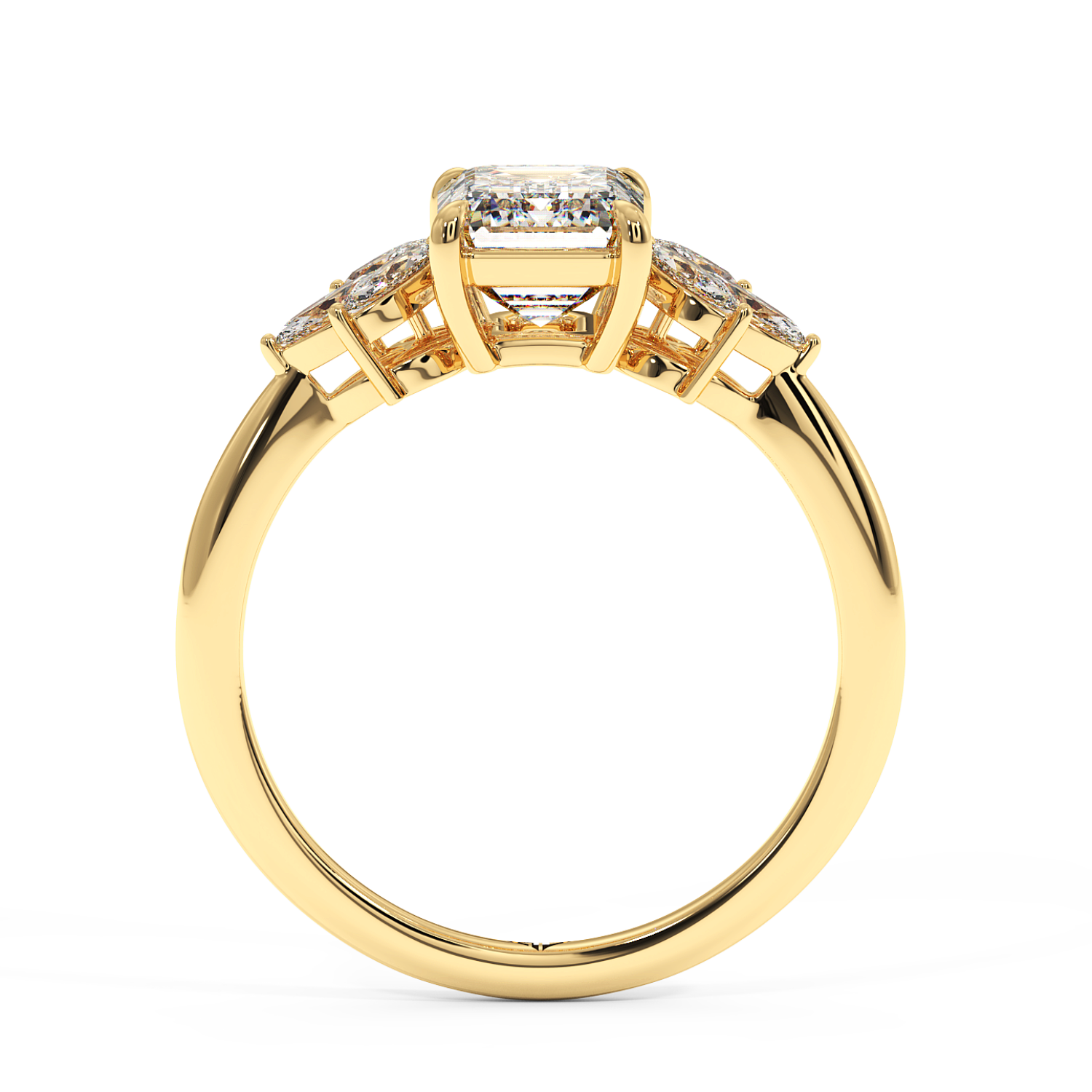 18K Yellow Gold Heidi Engagement Ring