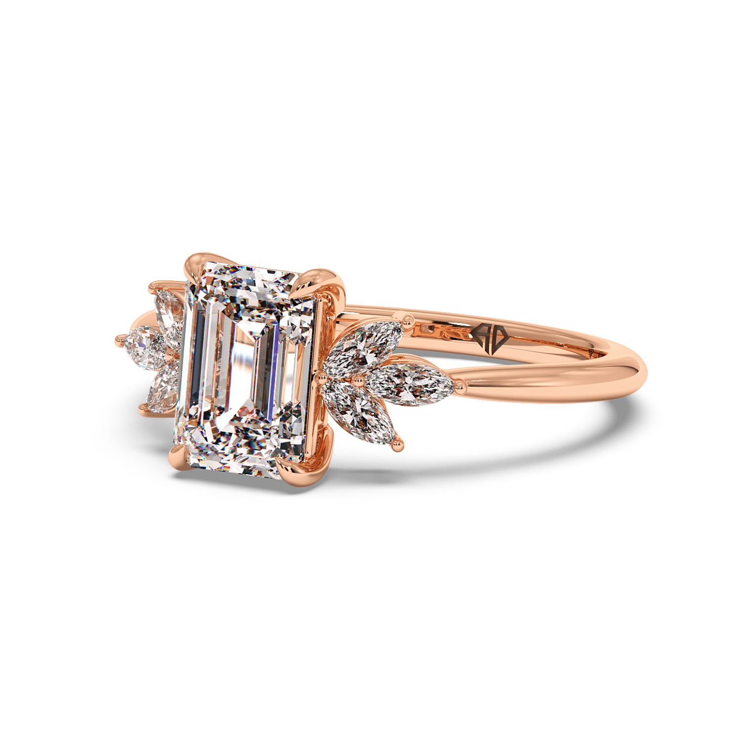 18K Rose Gold Heidi Engagement Ring