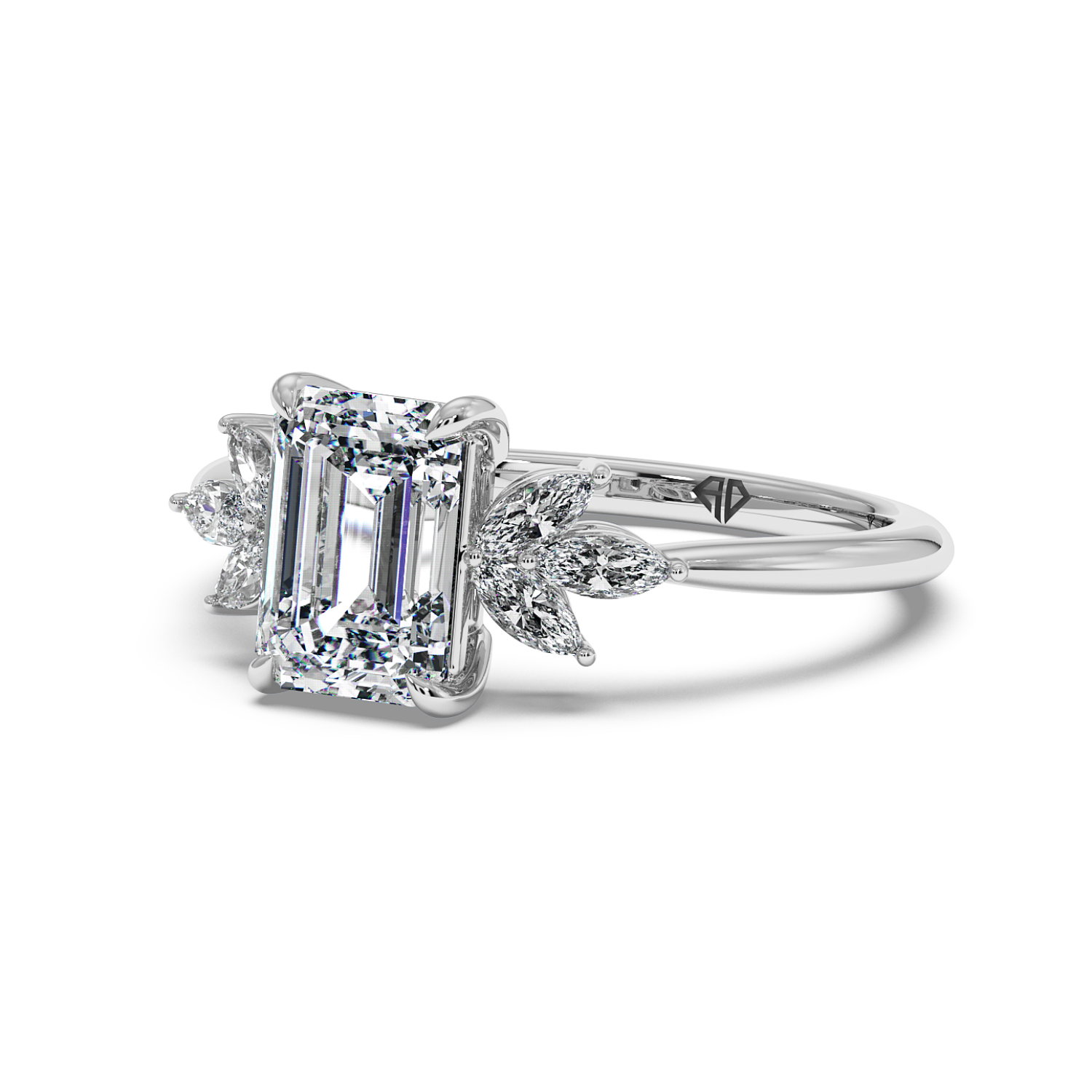 18K White Gold Heidi Engagement Ring