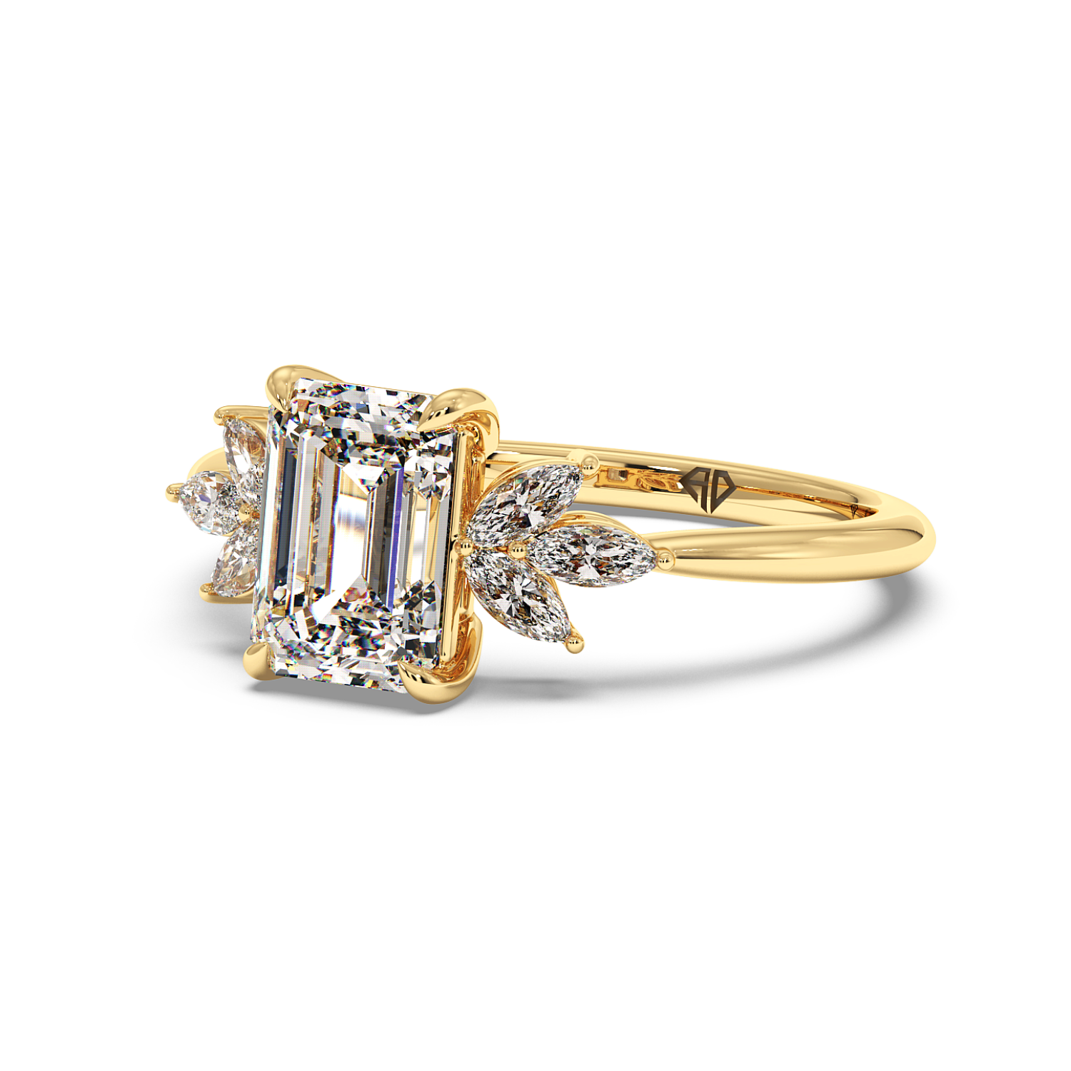 18K Yellow Gold Heidi Engagement Ring