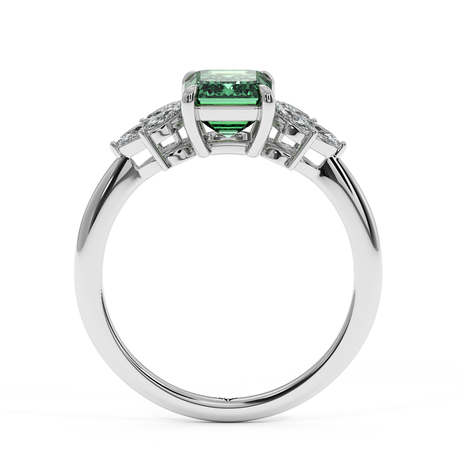 18K White Gold Heidi Engagement Ring