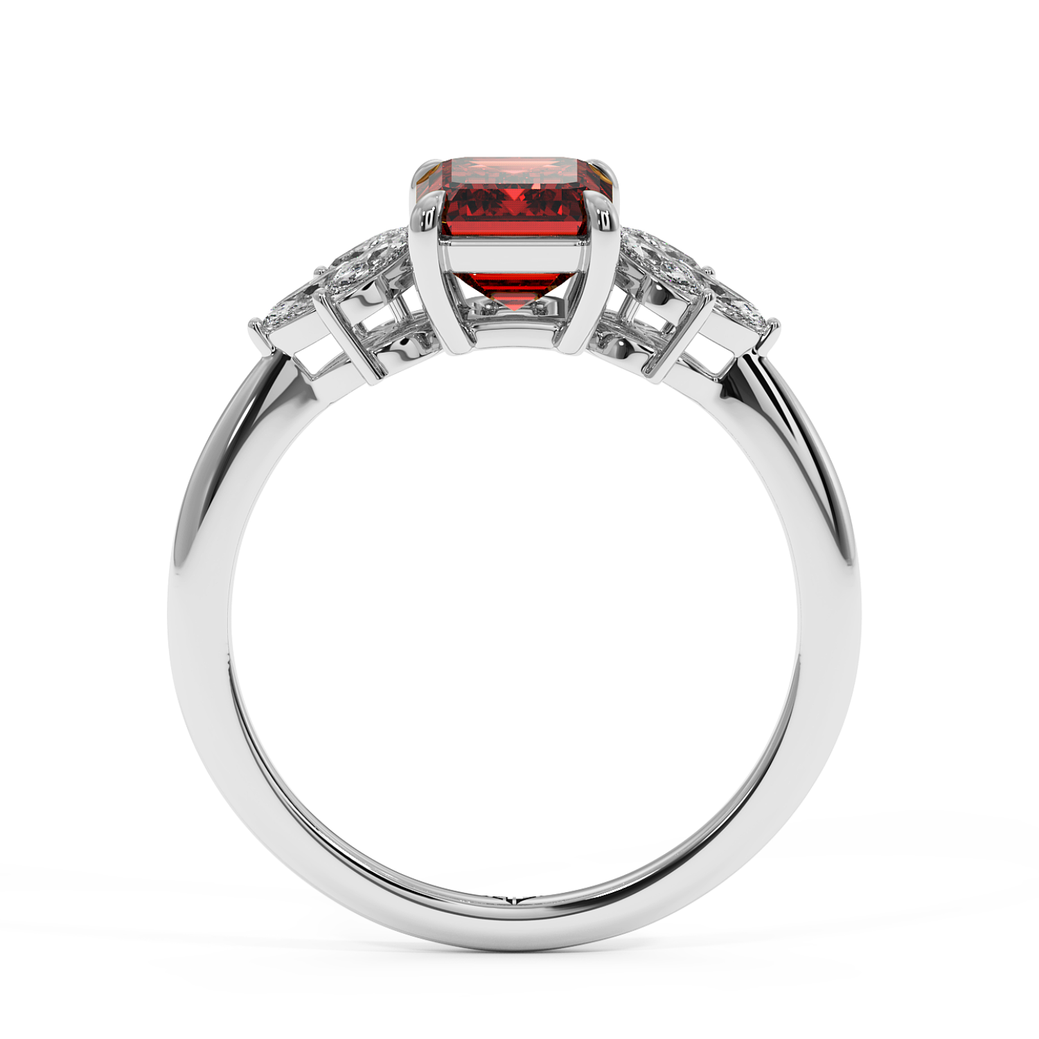 18K White Gold Heidi Engagement Ring