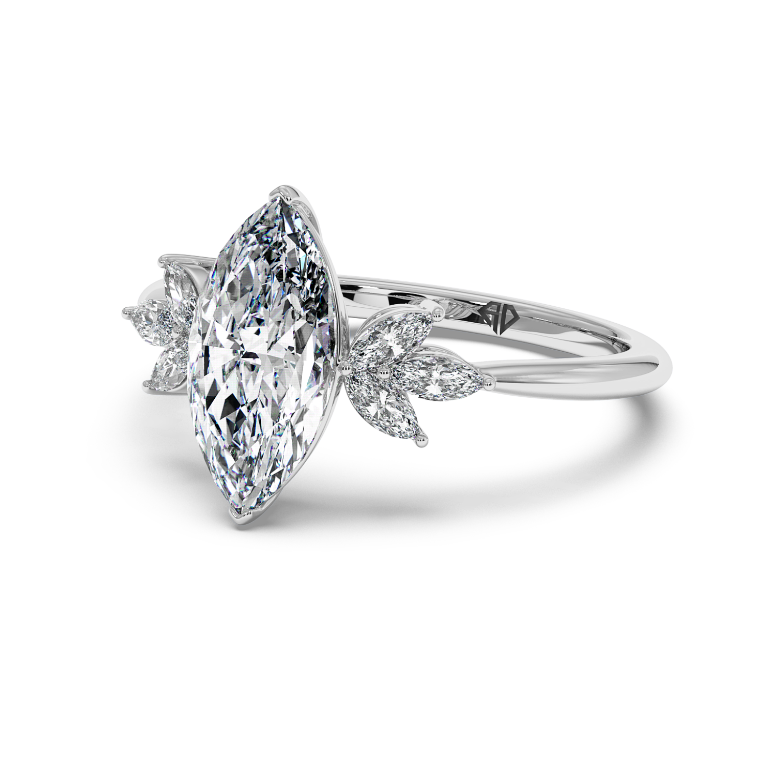 18K White Gold Heidi Engagement Ring