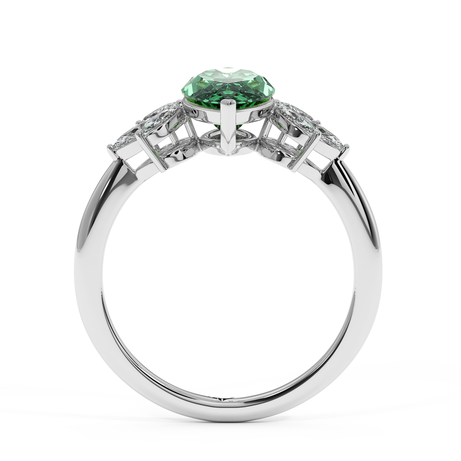 18K White Gold Heidi Engagement Ring