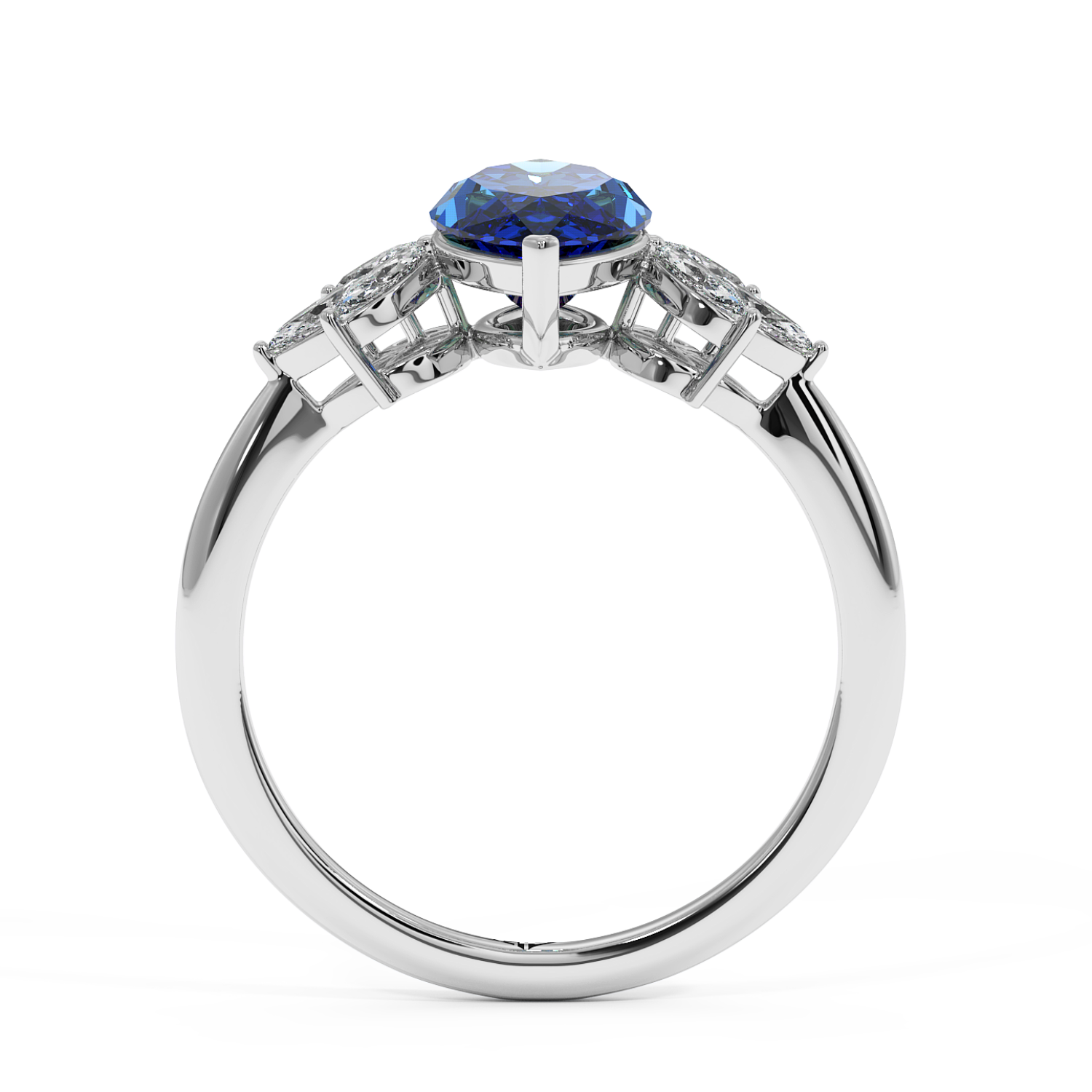 18K White Gold Heidi Engagement Ring