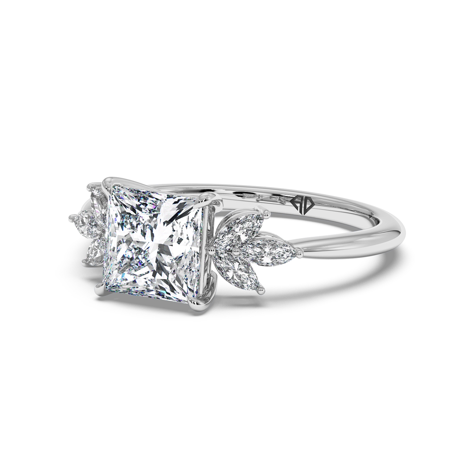 18K White Gold Heidi Engagement Ring