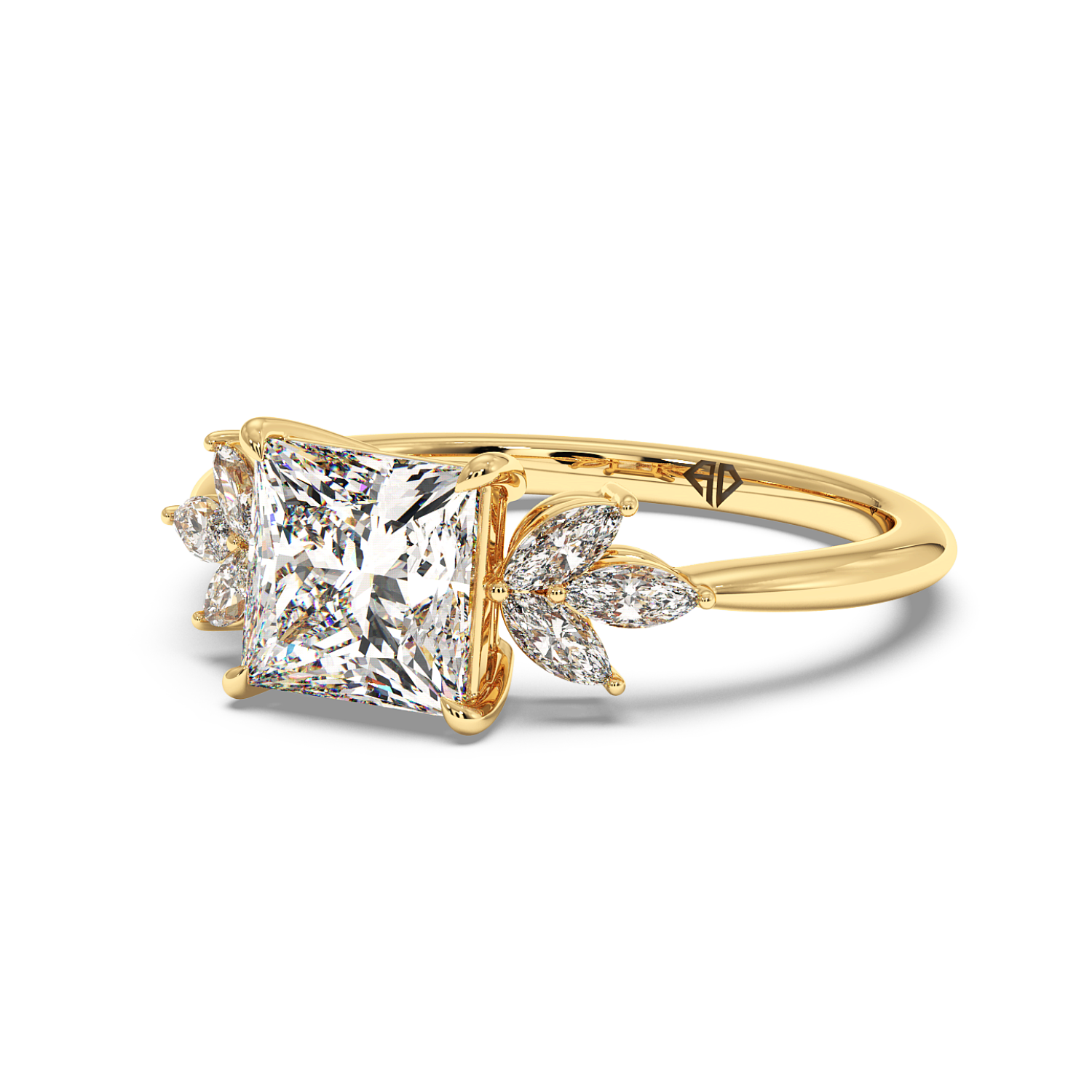 18K Yellow Gold Heidi Engagement Ring