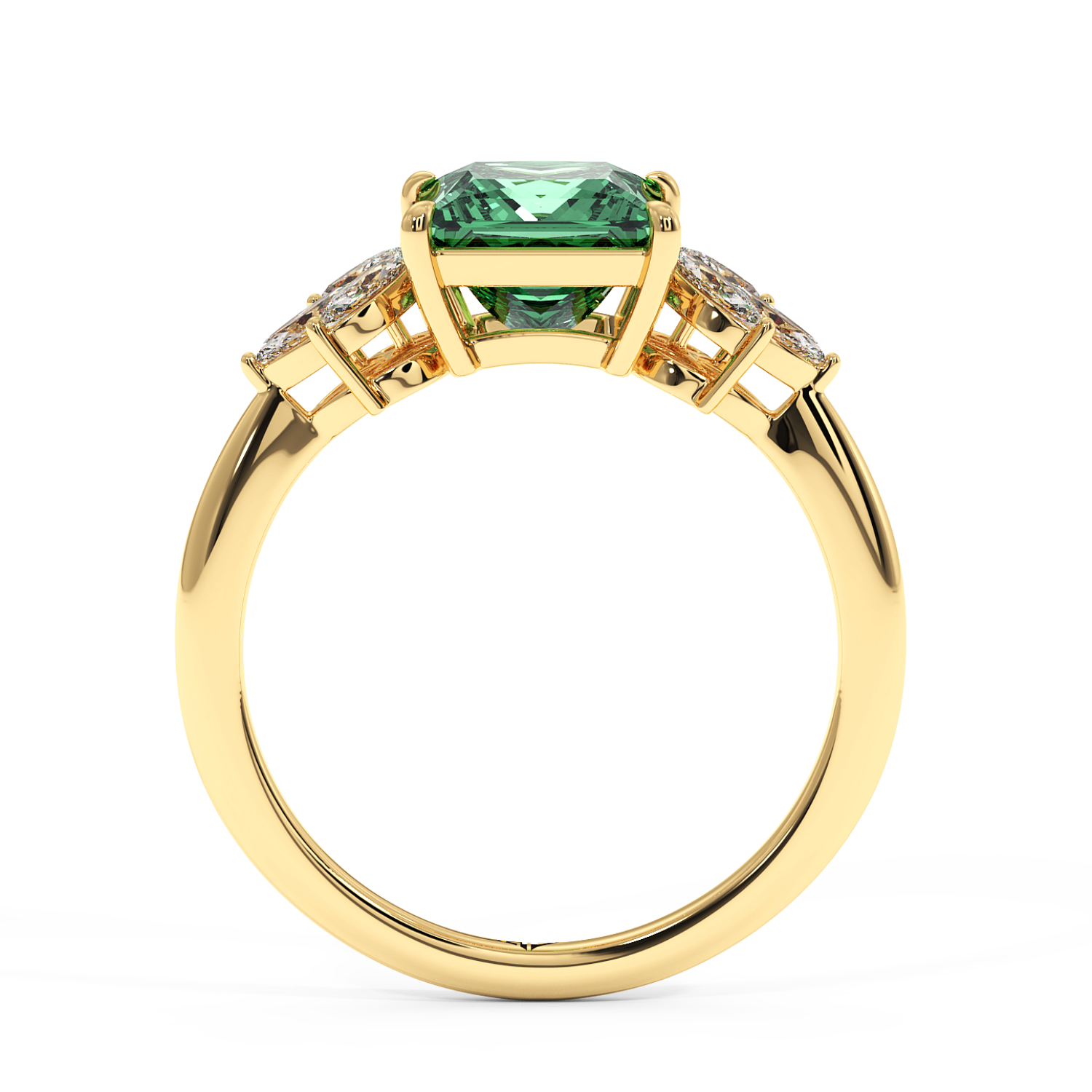 18K Yellow Gold Heidi Engagement Ring