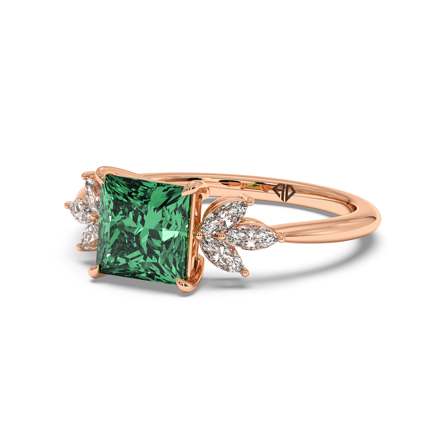 18K Rose Gold Heidi Engagement Ring