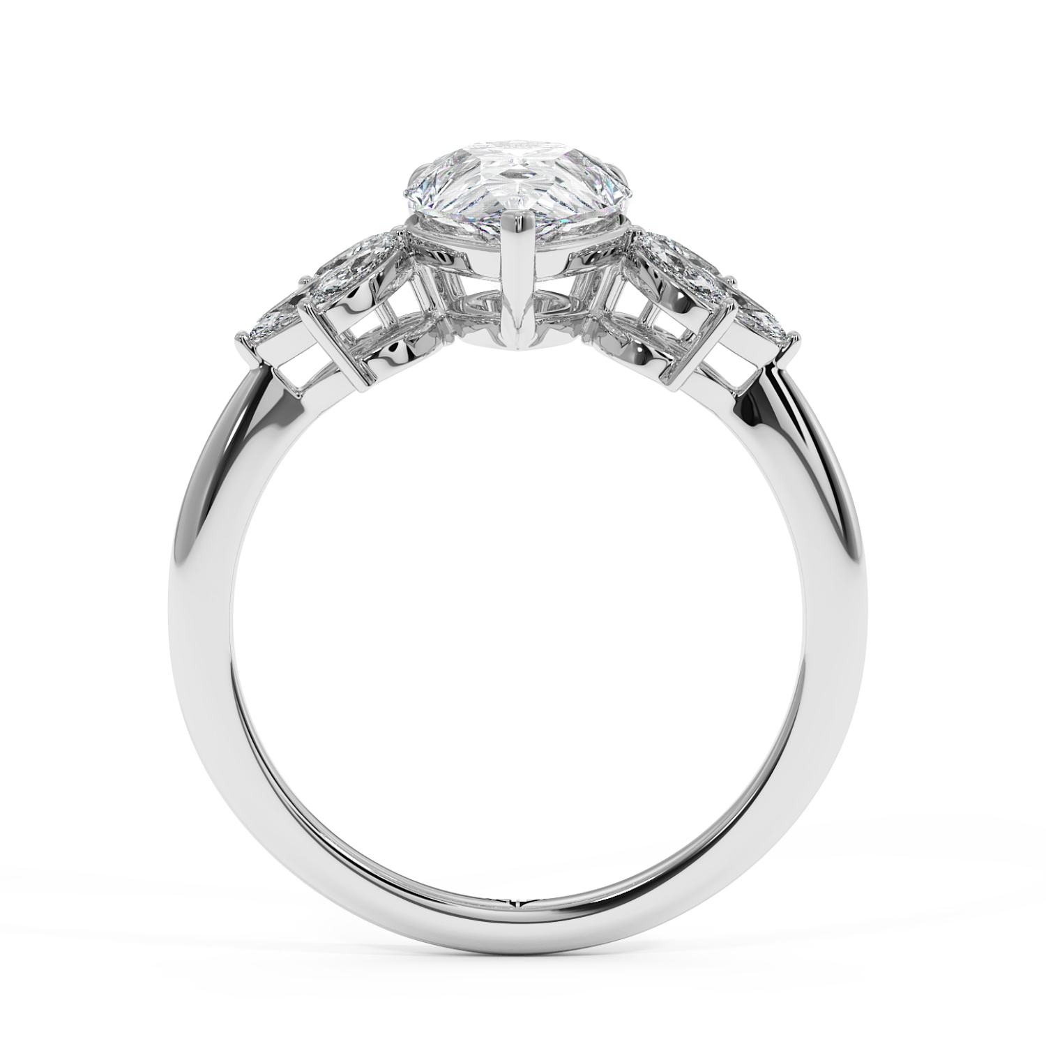 18K White Gold Heidi Engagement Ring