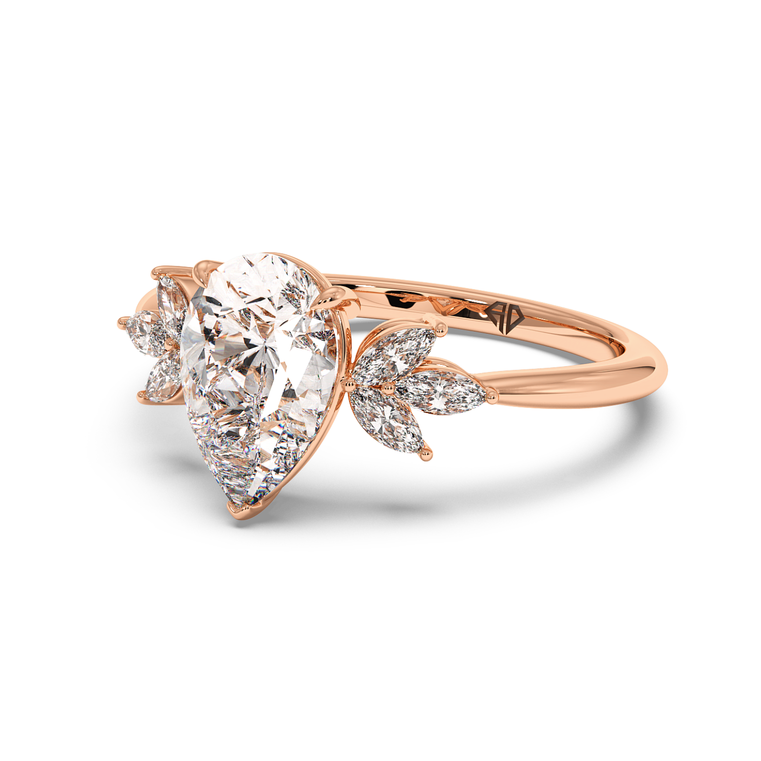 18K Rose Gold Heidi Engagement Ring