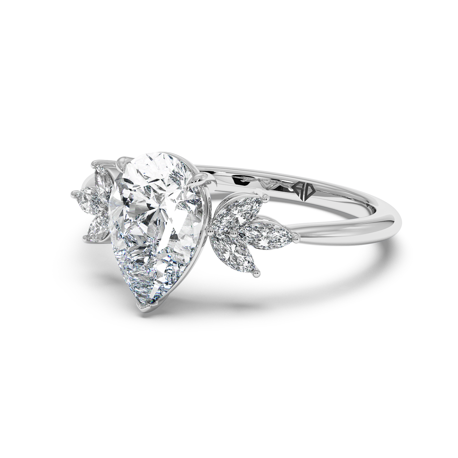 18K White Gold Heidi Engagement Ring