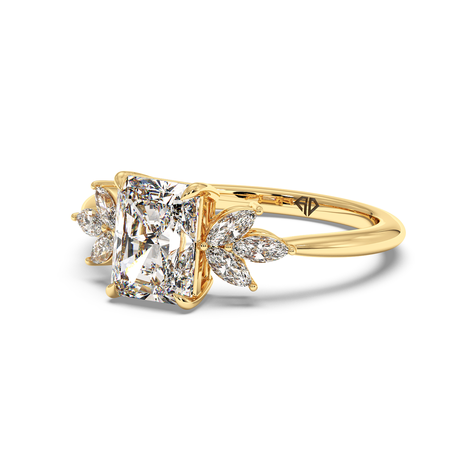 18K Yellow Gold Heidi Engagement Ring