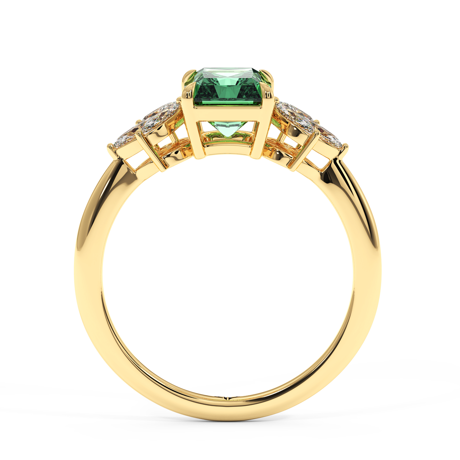 18K Yellow Gold Heidi Engagement Ring