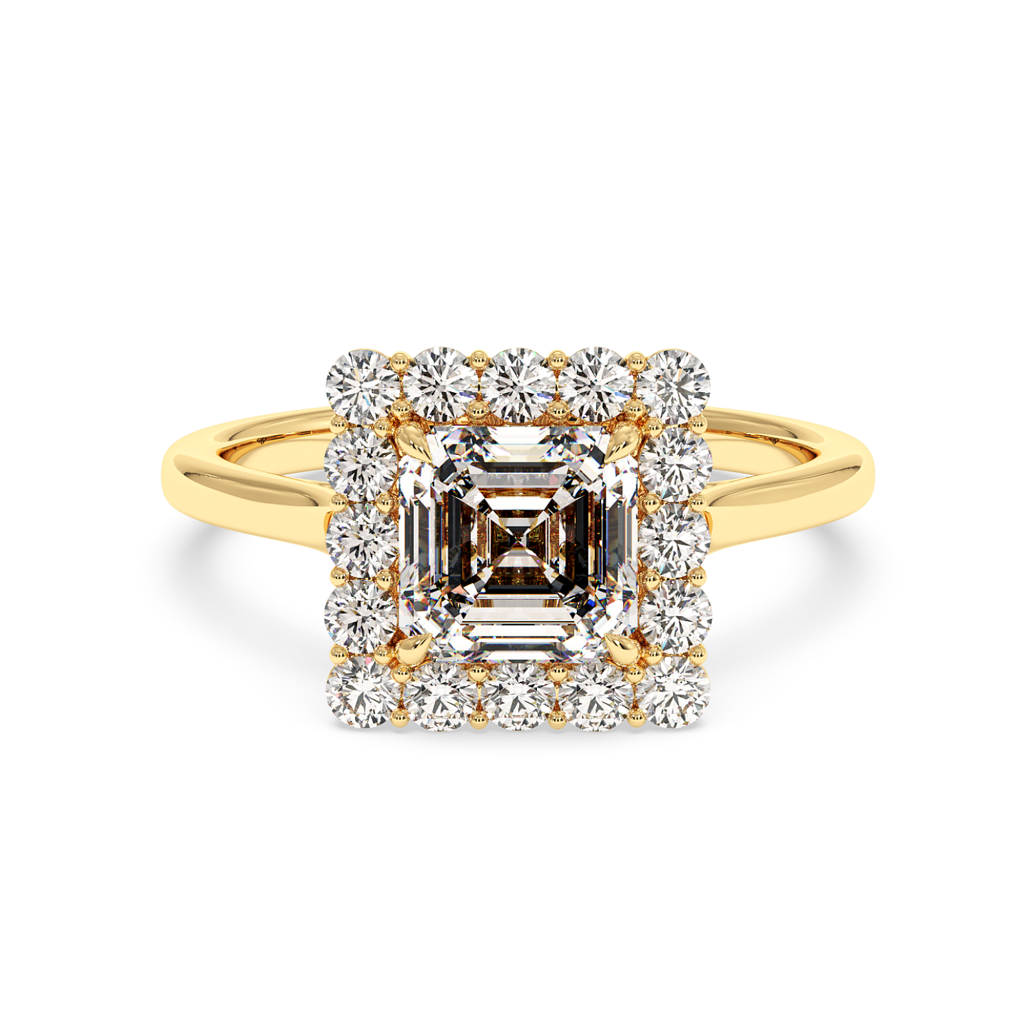 18K Yellow Gold Matilda Engagement Ring