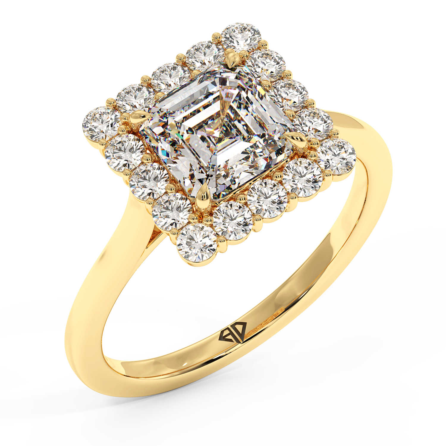 18K Yellow Gold Matilda Engagement Ring