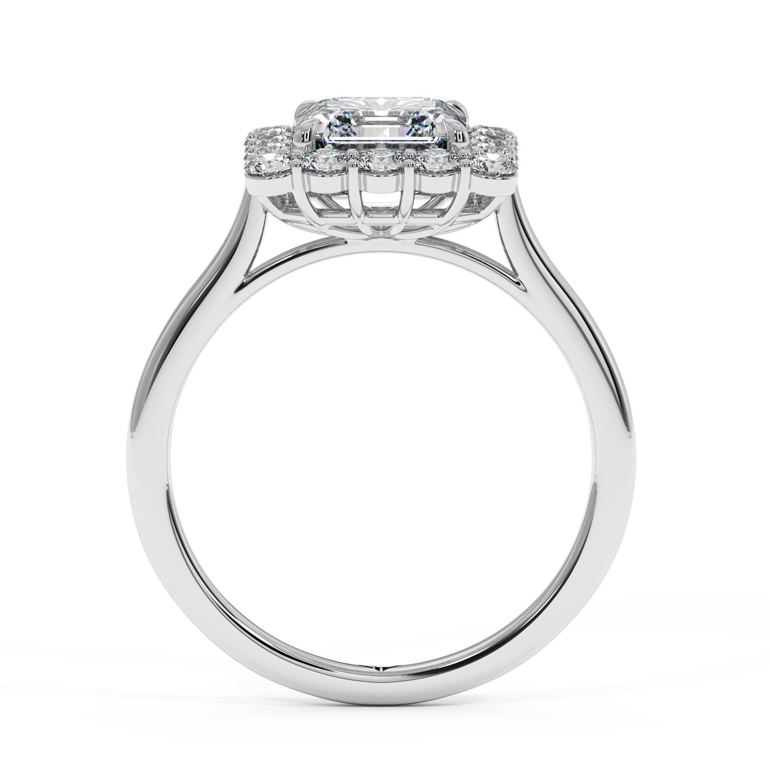 18K White Gold Matilda Engagement Ring