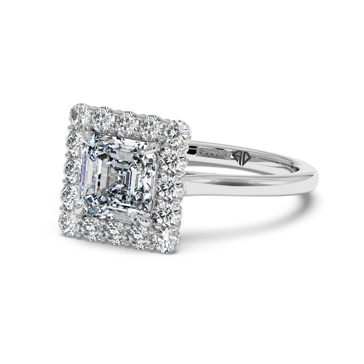 18K White Gold Matilda Engagement Ring