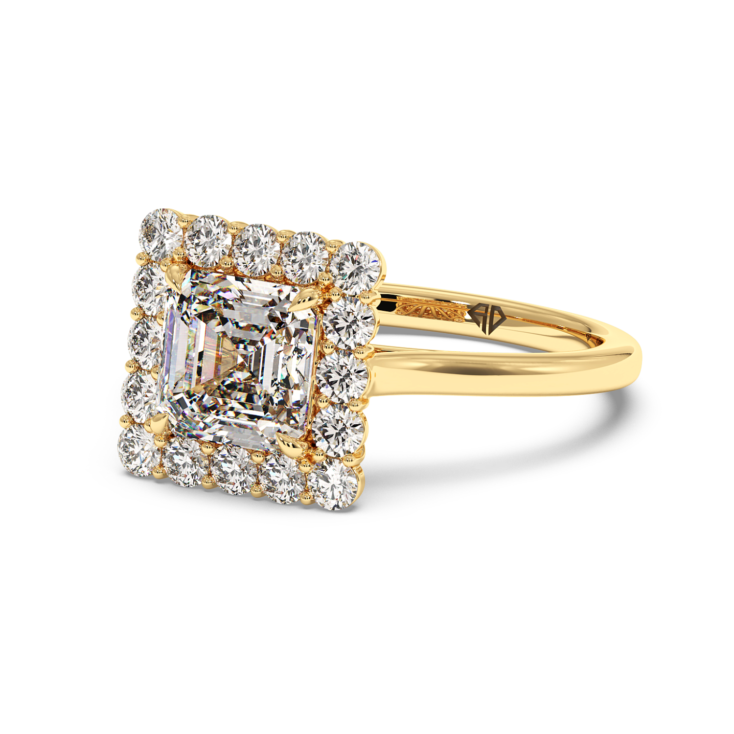 18K Yellow Gold Matilda Engagement Ring