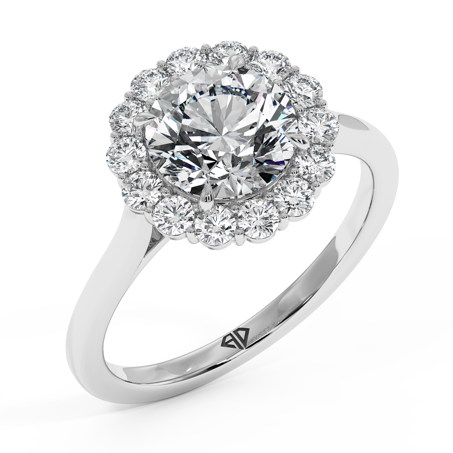 Platinum Matilda Engagement Ring