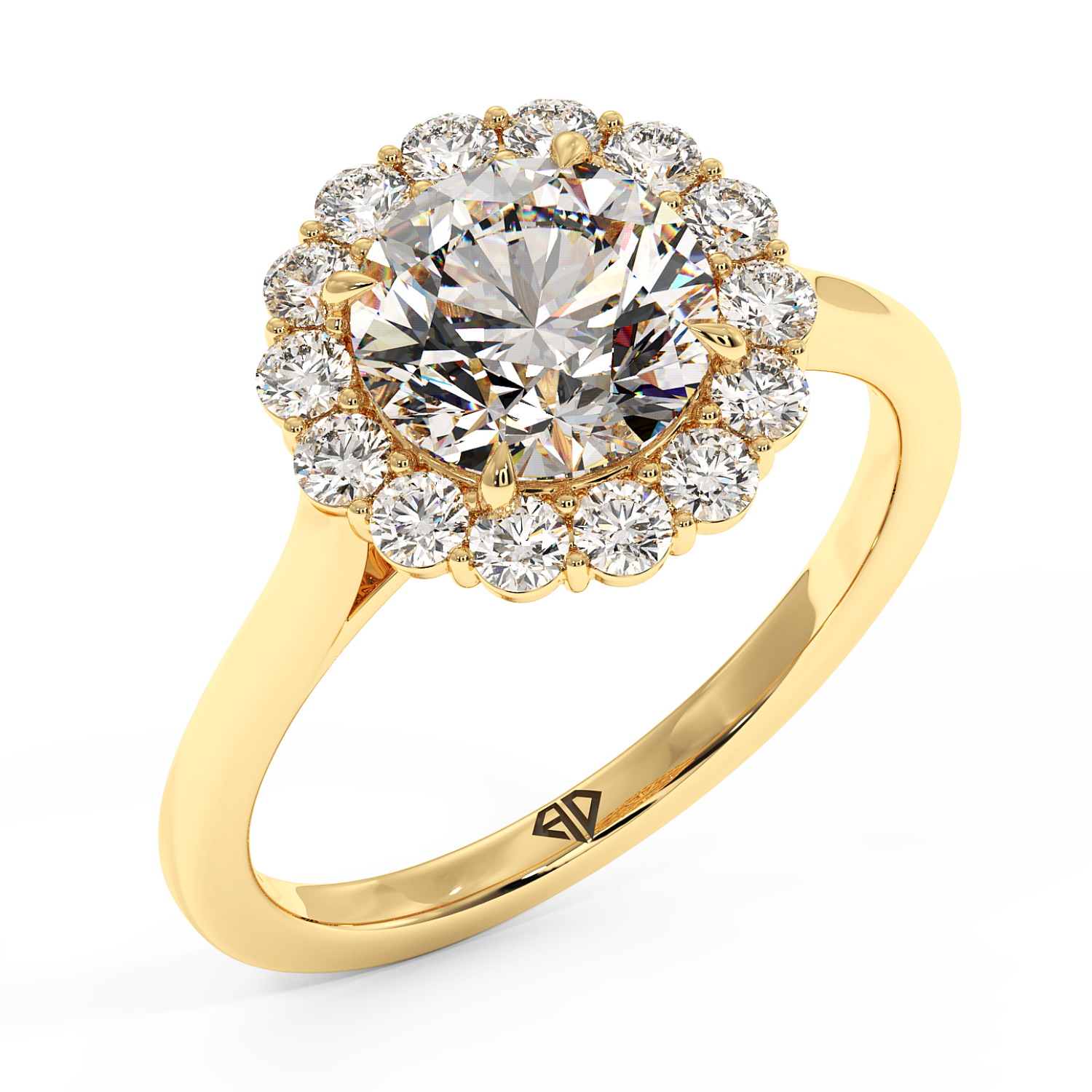 18K Yellow Gold Matilda Engagement Ring