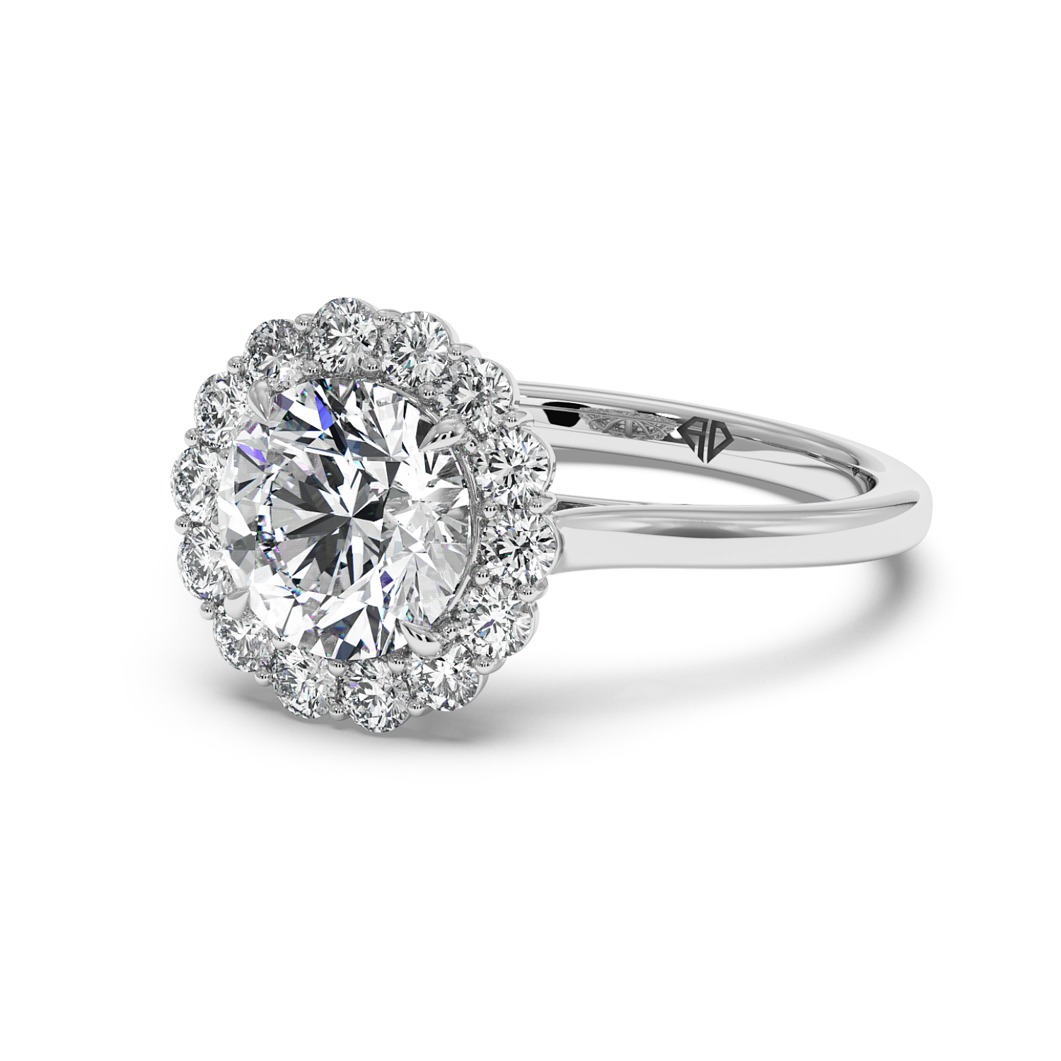 Platinum Matilda Engagement Ring