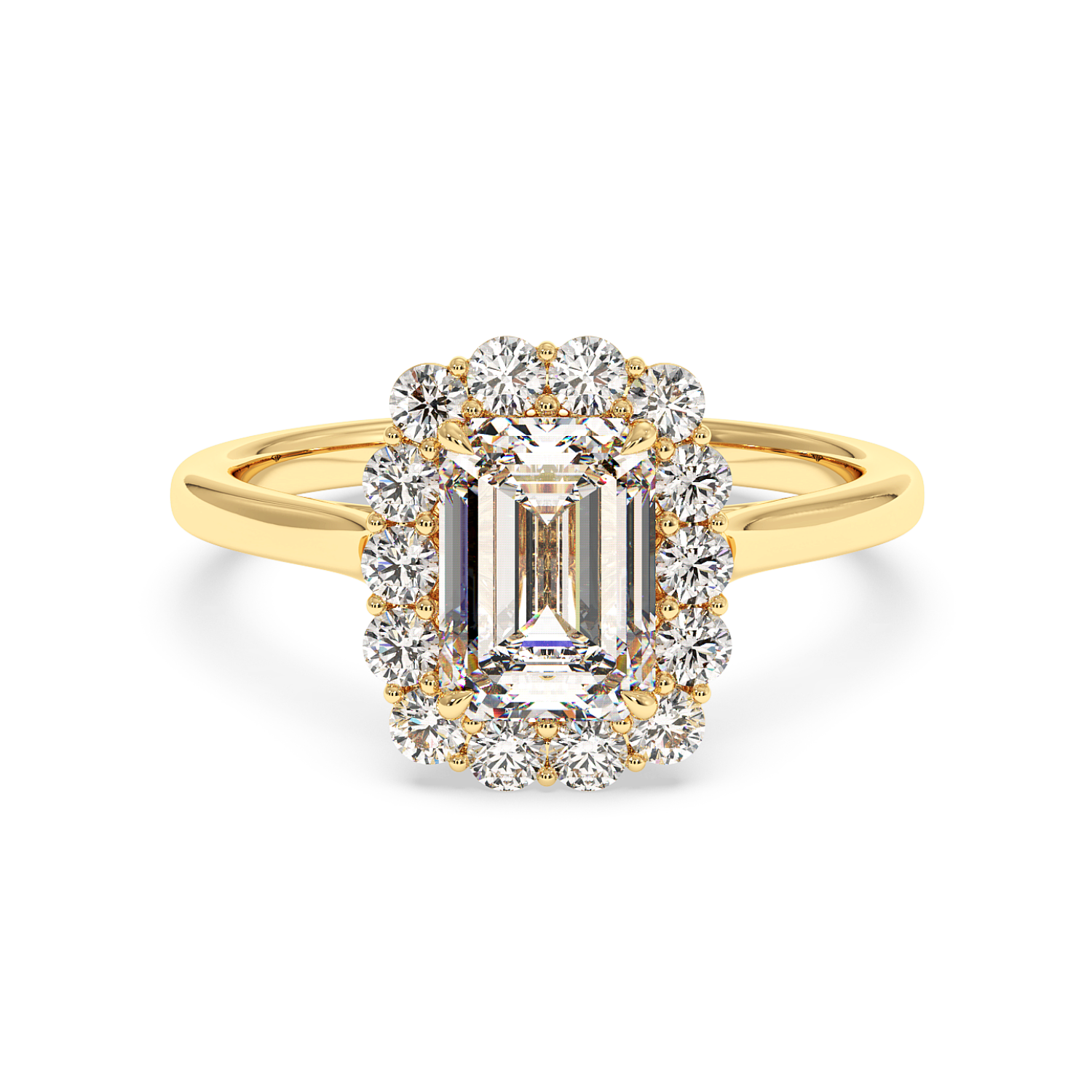 18K Yellow Gold Matilda Engagement Ring