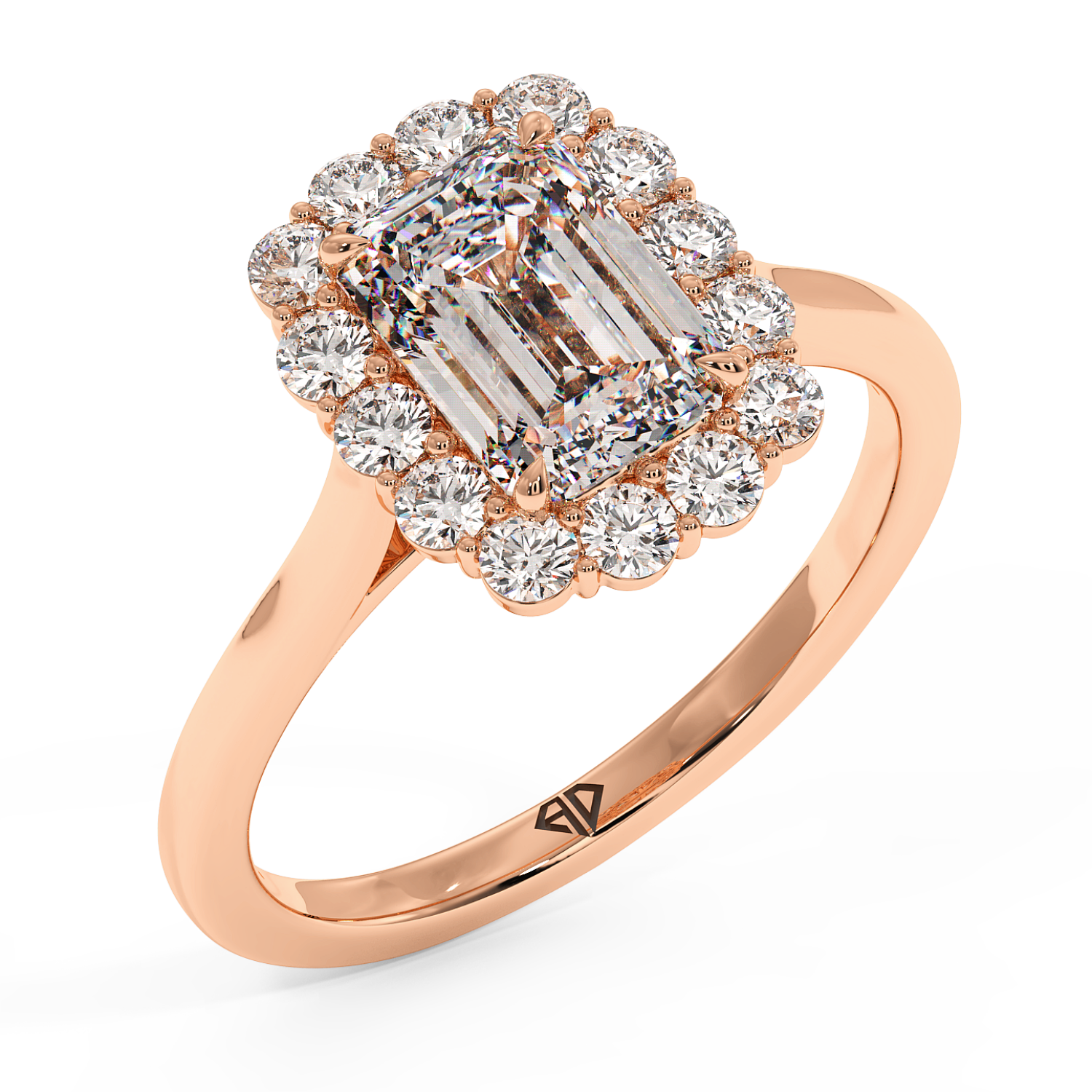 18K Rose Gold Matilda Engagement Ring