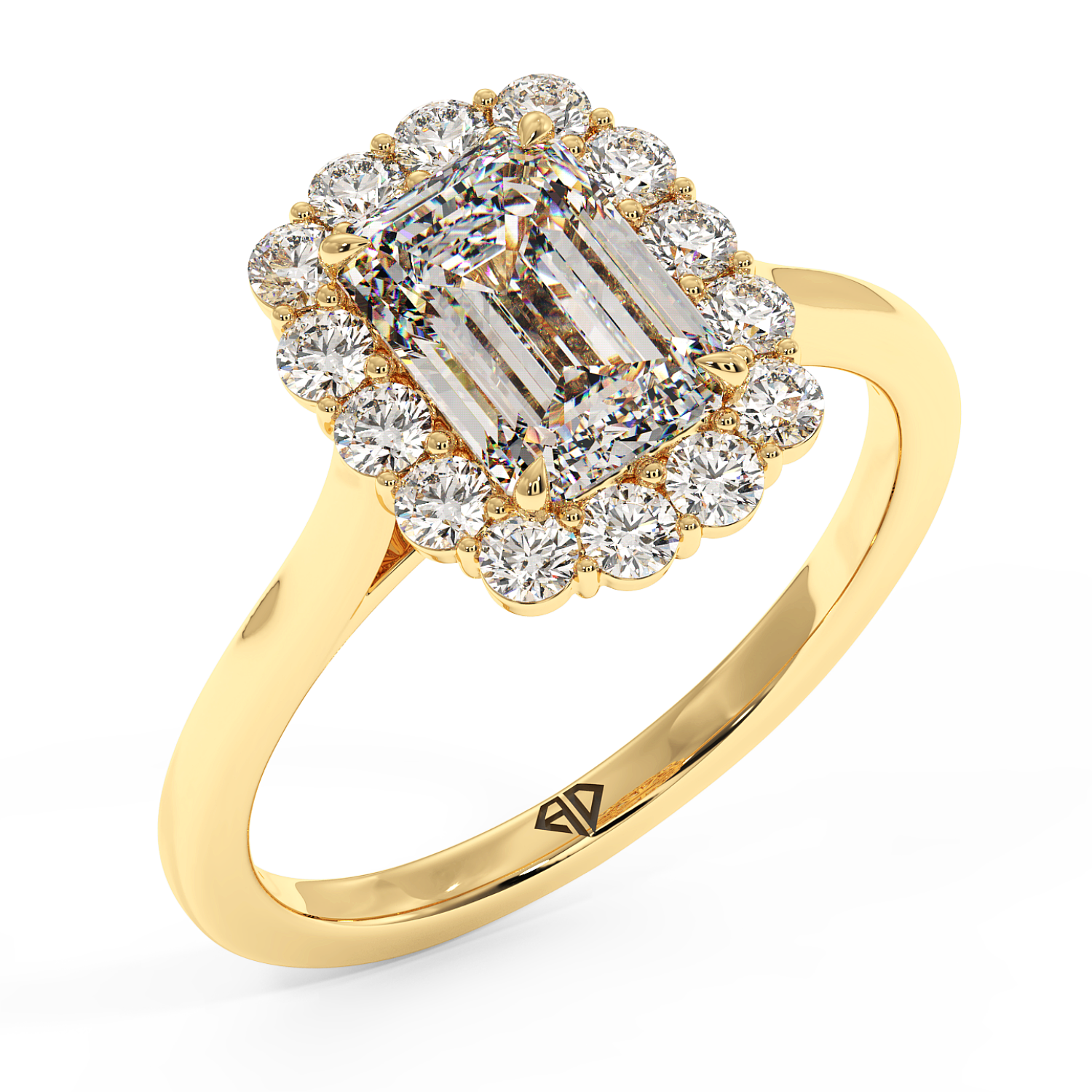 18K Yellow Gold Matilda Engagement Ring