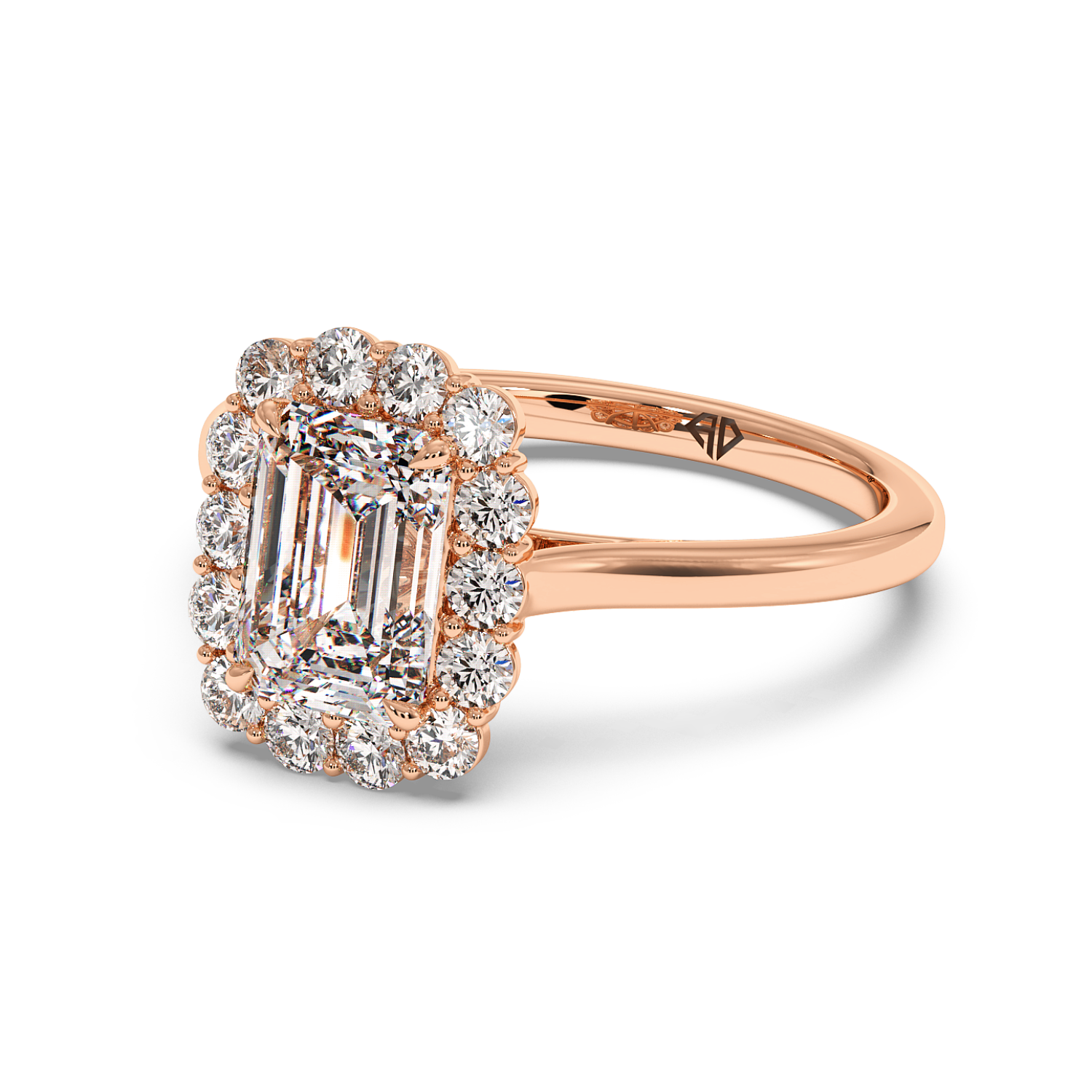 18K Rose Gold Matilda Engagement Ring